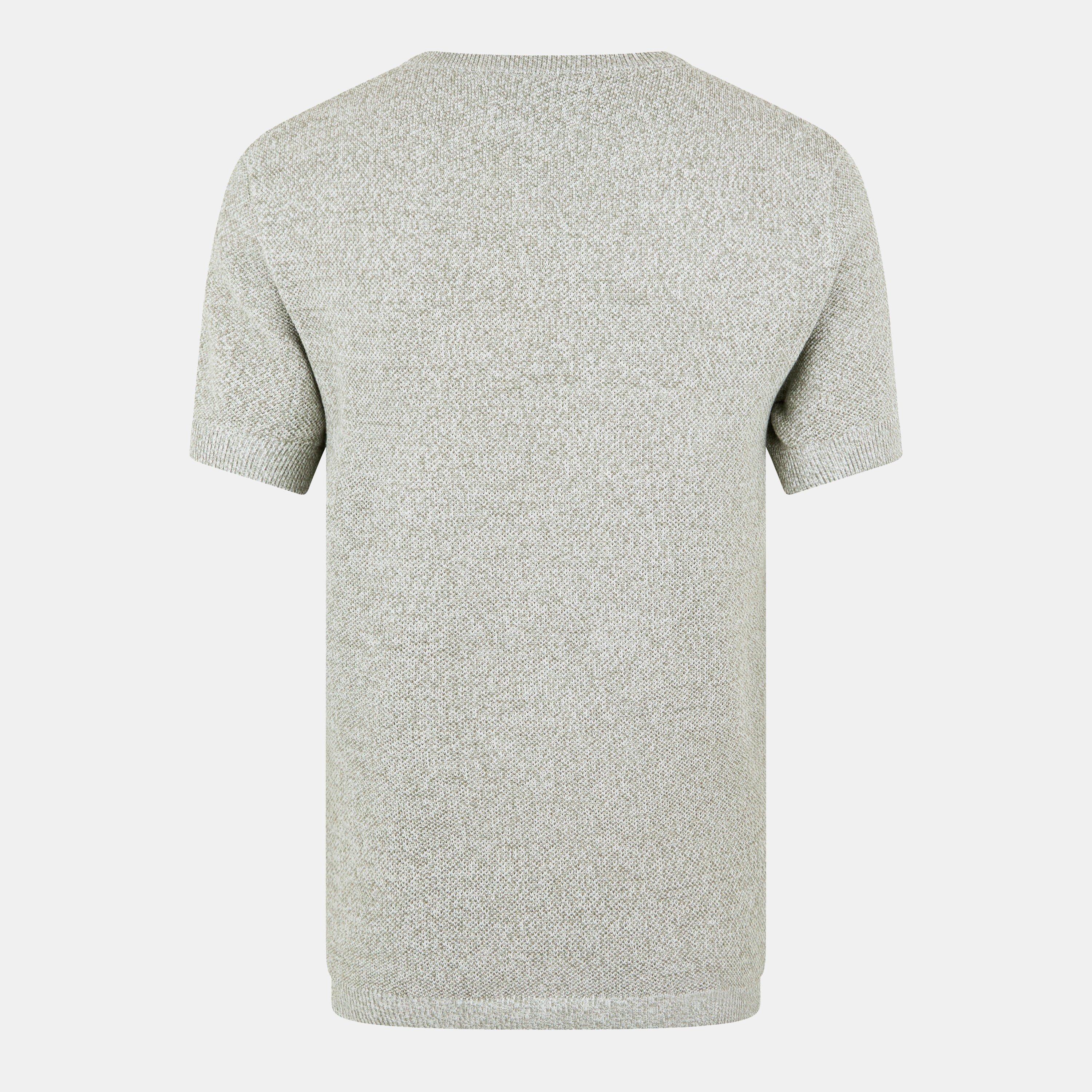 Silver Sage - Jack Wills - Men's Regular Fit Knitted T-Shirt - 2