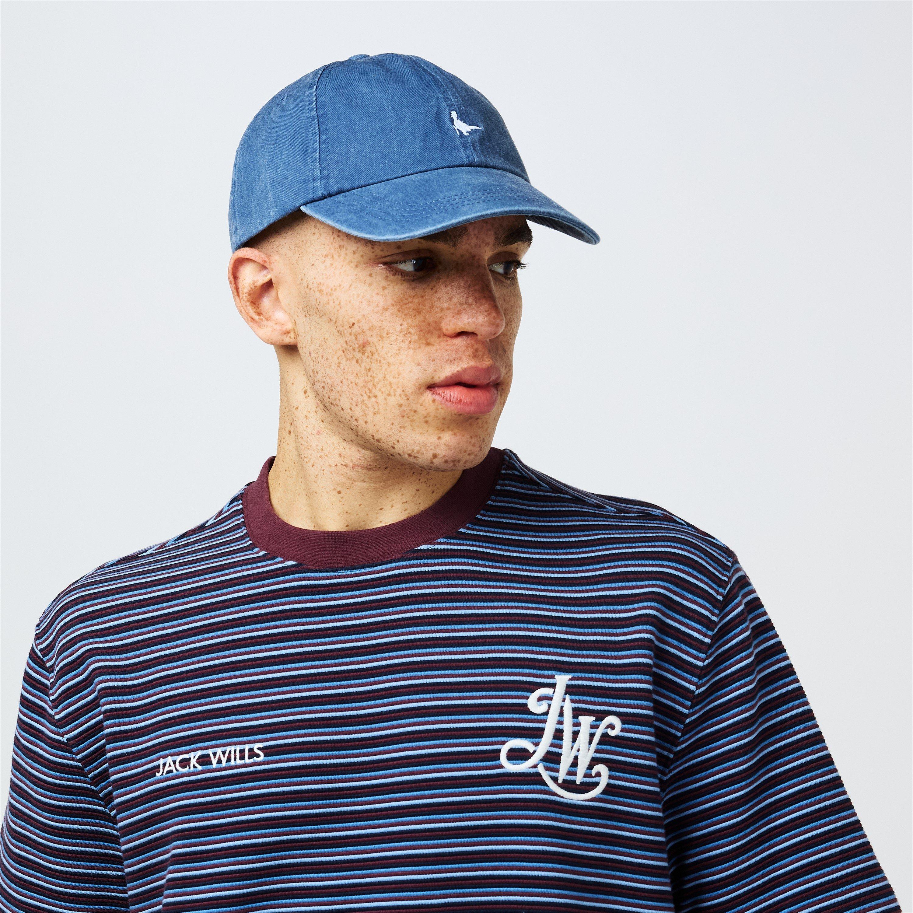 Moltn Chocolate - Jack Wills - JW Ottoman Stripe Regular Fit T-Shirt - 3