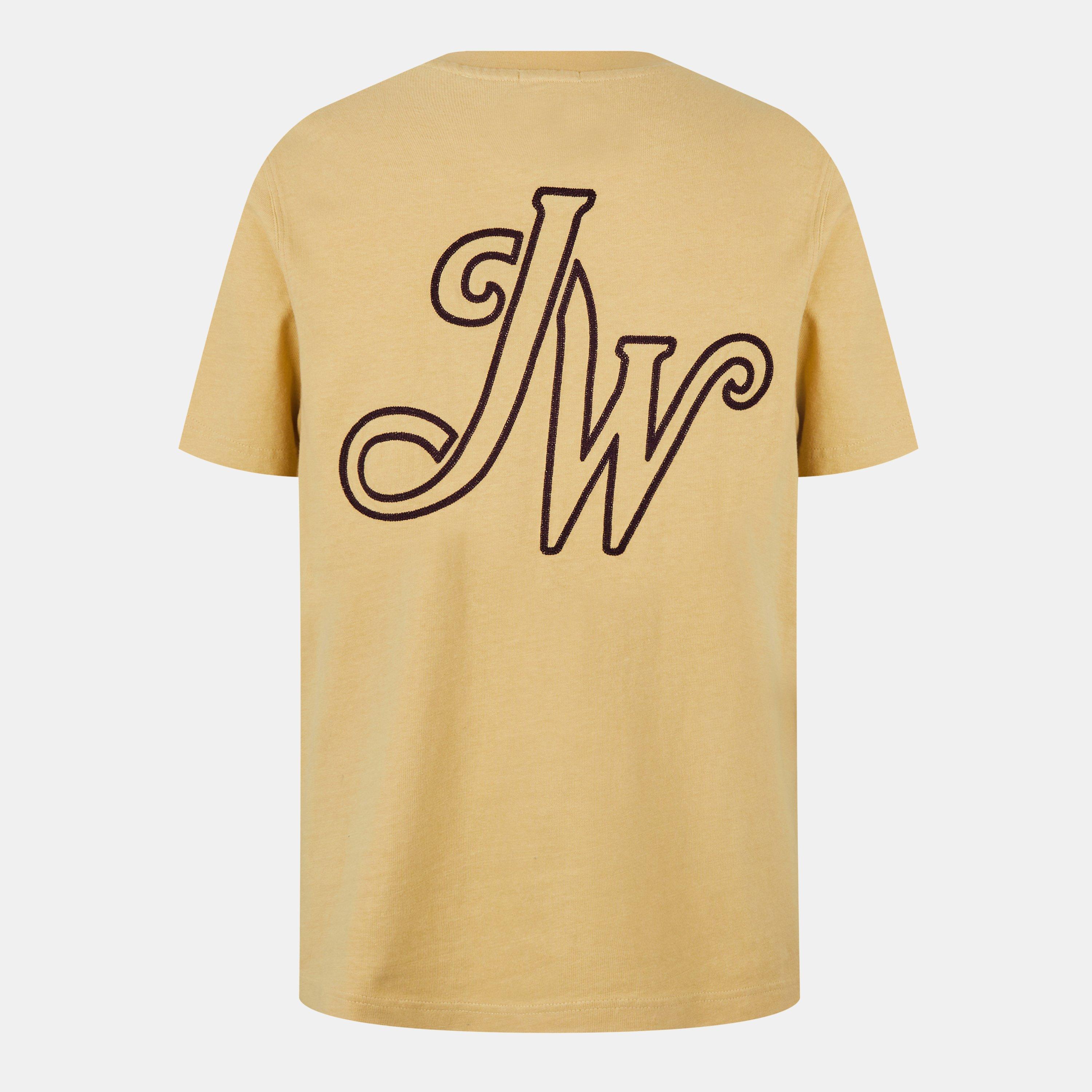 Jack Wills Men's JW Script Initial Regular Fit T-Shirt | Sports Direct