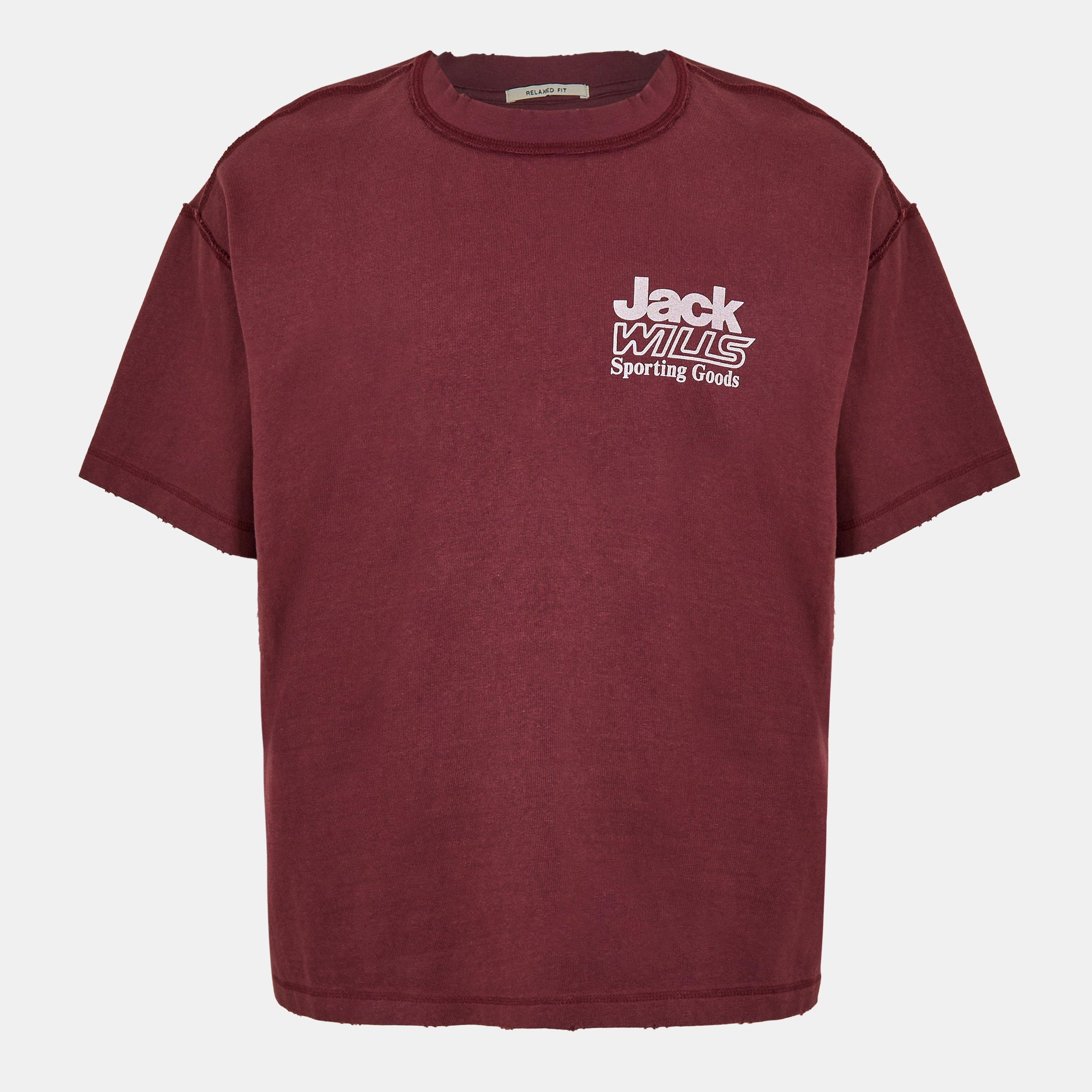 Moltn Chocolate - Jack Wills - Men's JW Bold Graphic Regular Fit T-Shirt - 1