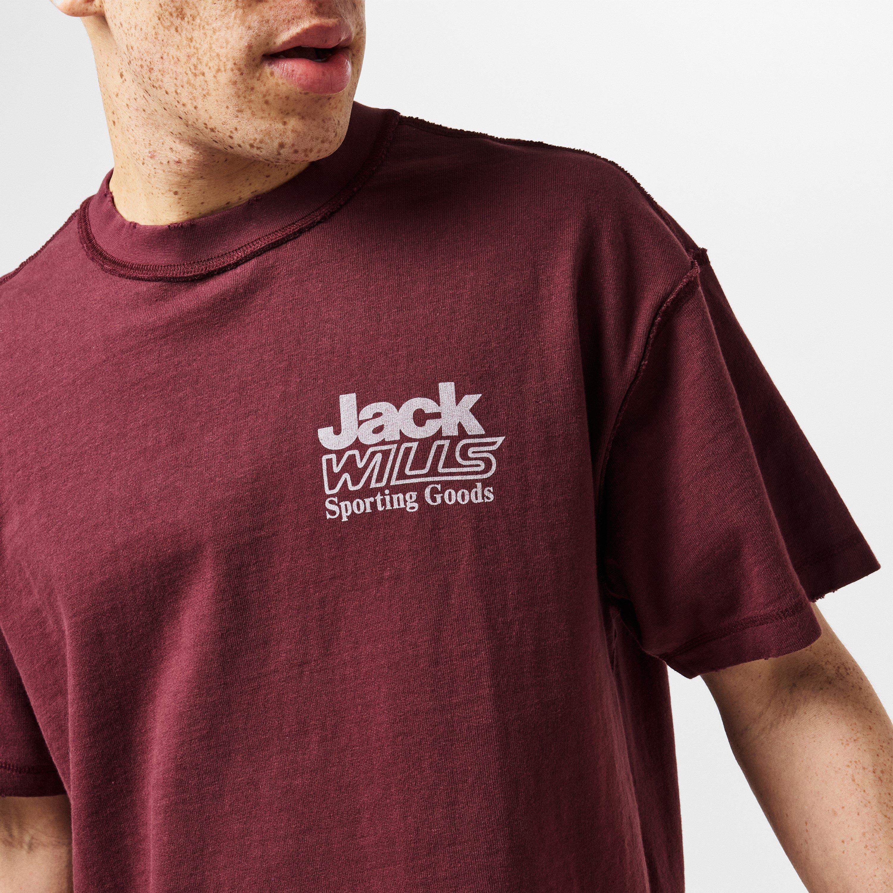 Moltn Chocolate - Jack Wills - JW Bold Graphic Regular Fit T-Shirt - 5