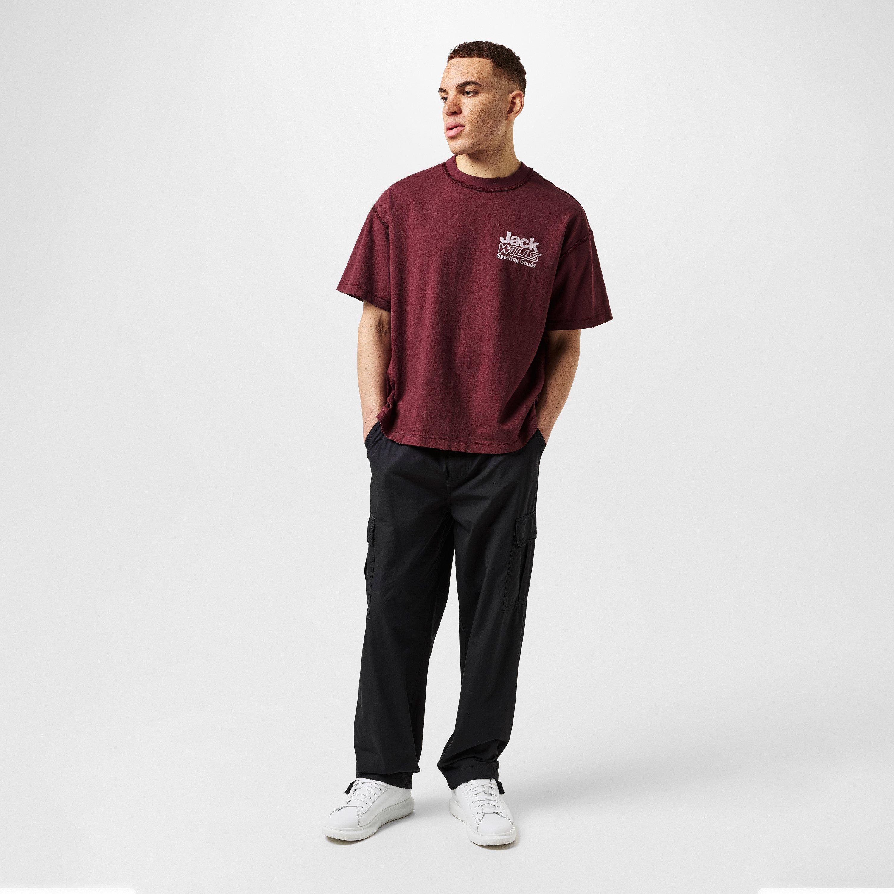 Moltn Chocolate - Jack Wills - JW Bold Graphic Regular Fit T-Shirt - 6