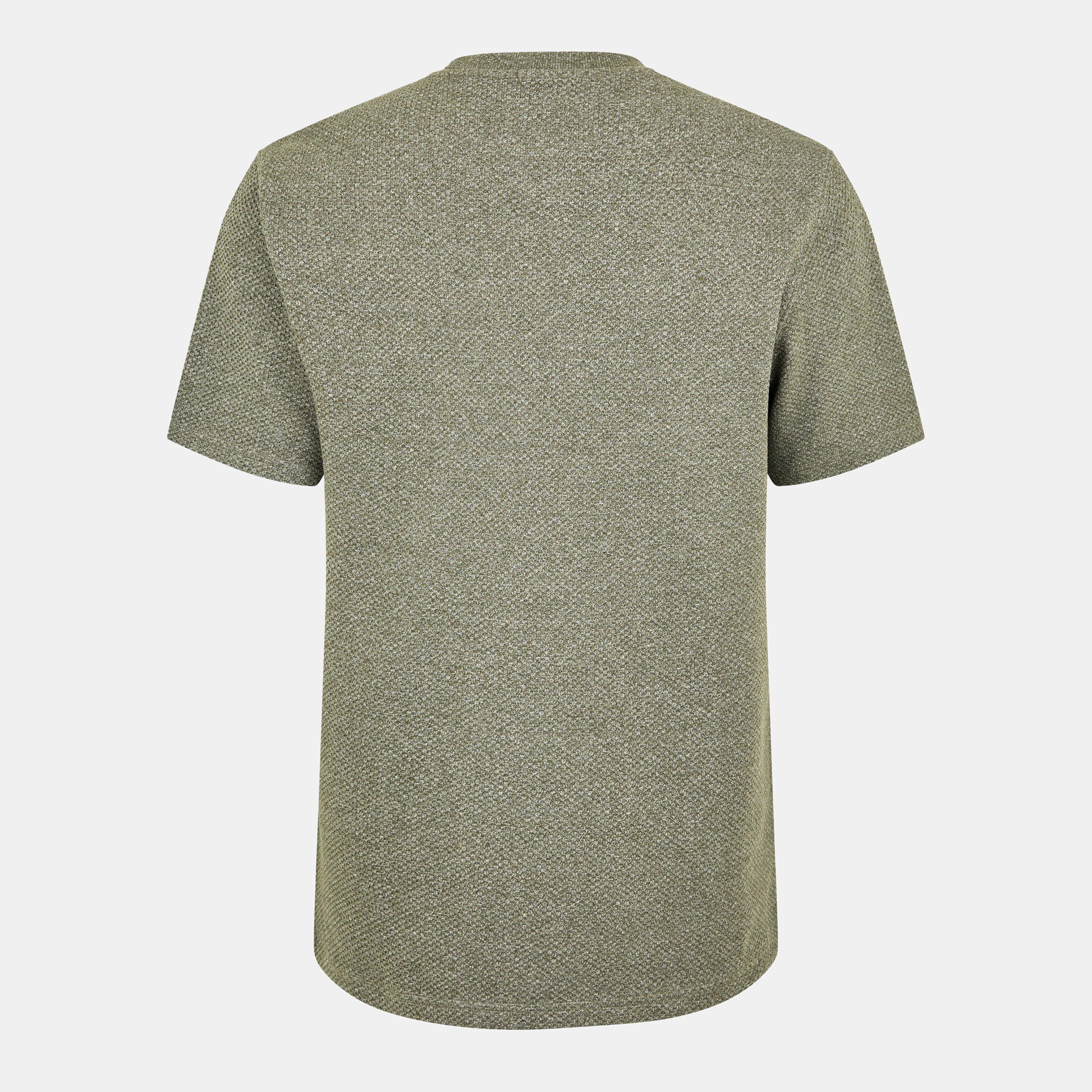 Rauchige Olive - Jack Wills - JW Bubble Texture Regular Fit T-Shirt - 2