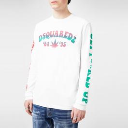 DSquared2 Smoke Long Sleeve T-Shirt