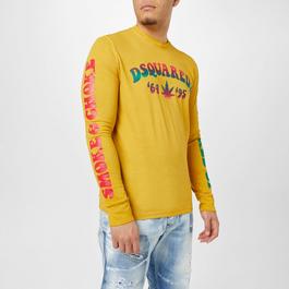 DSquared2 Smoke Long Sleeve T-Shirt