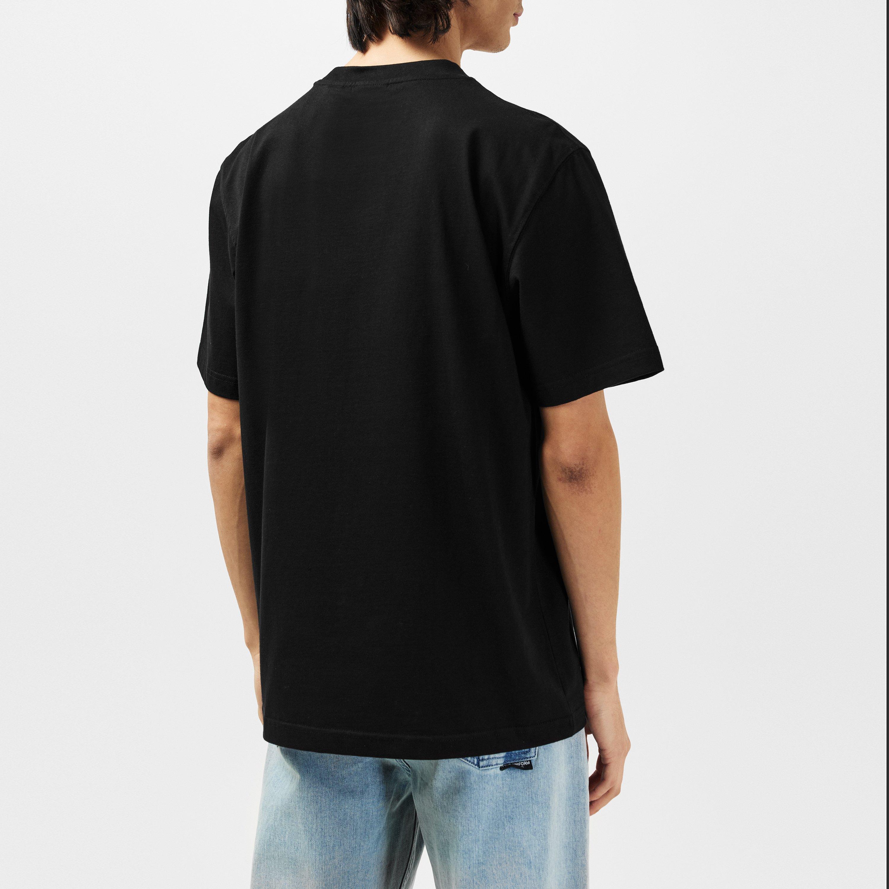 Black - Daily Paper - Men's Frame Regular Fit T-Shirt - 3