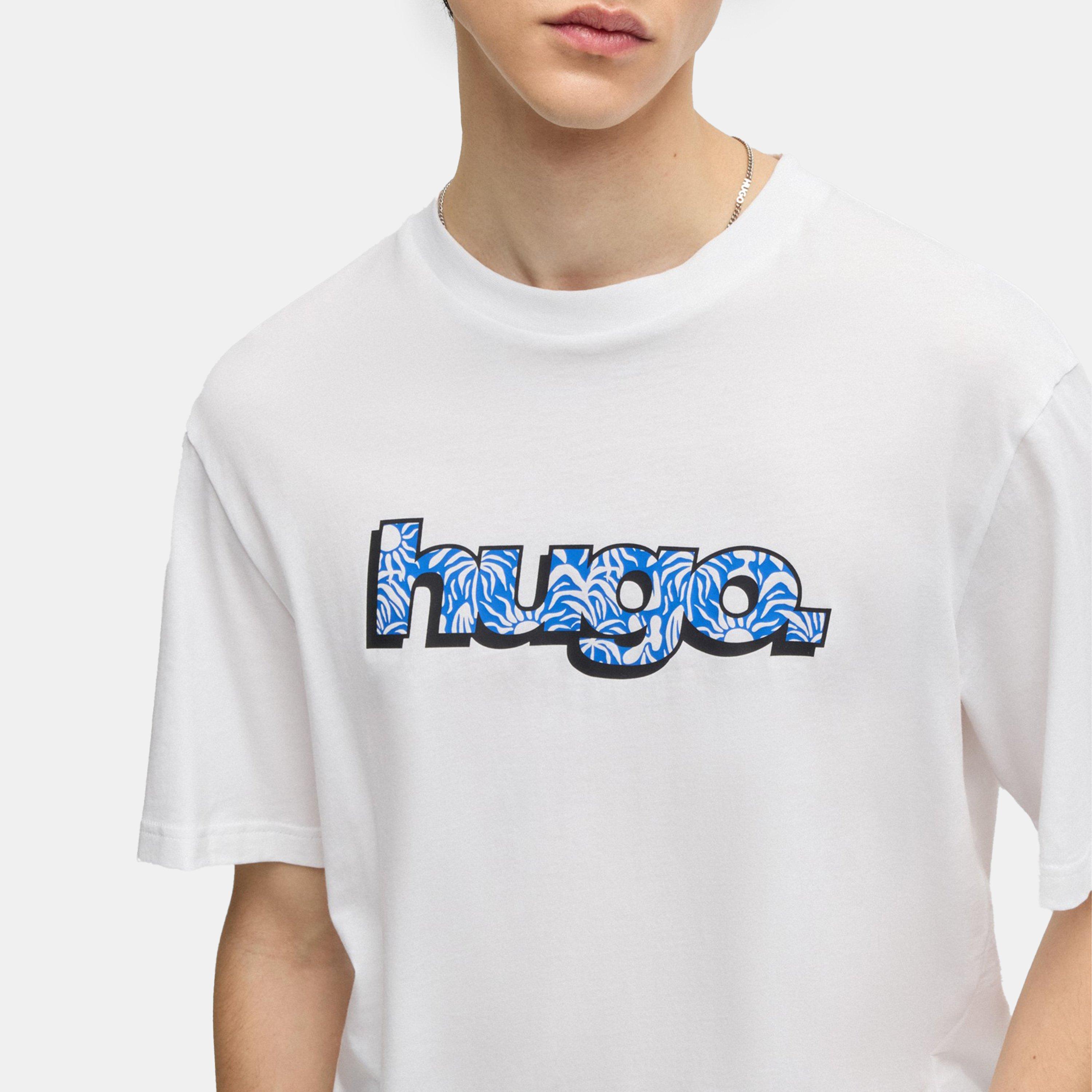 White 100 - Hugo - Men's Regular Fit T-Shirt - 4