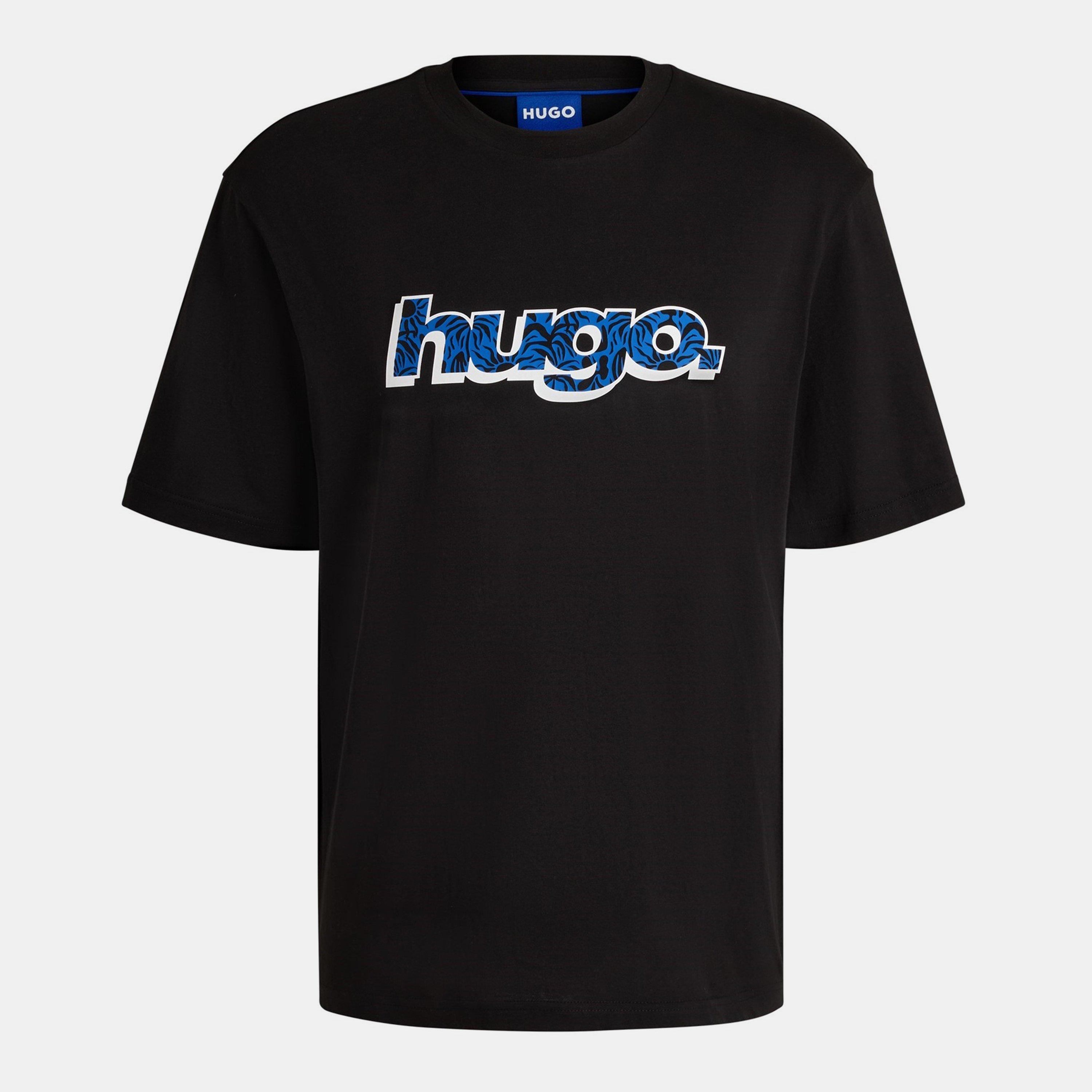 Black 001 - Hugo - Men's Regular Fit T-Shirt - 1