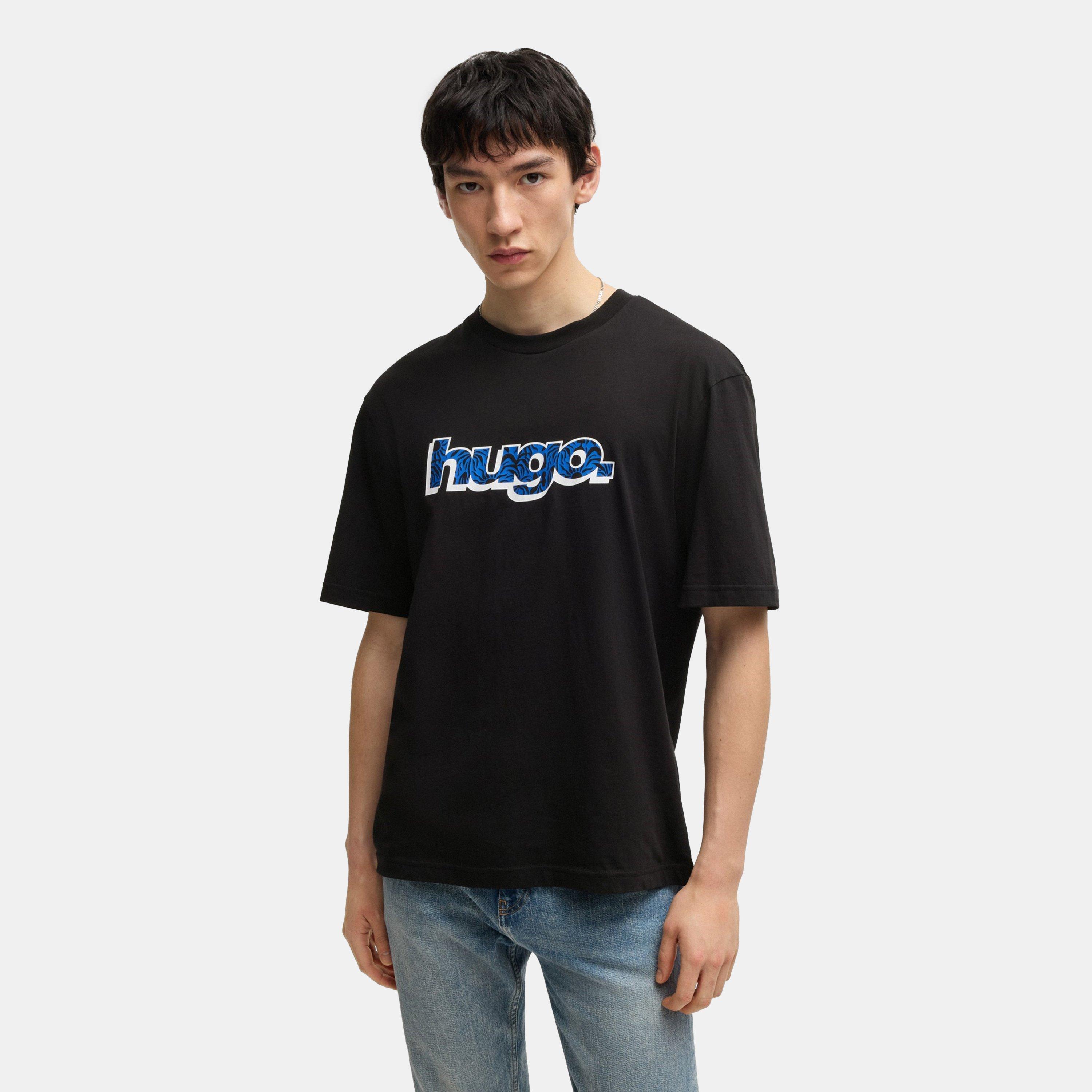 Black 001 - Hugo - Men's Regular Fit T-Shirt - 2