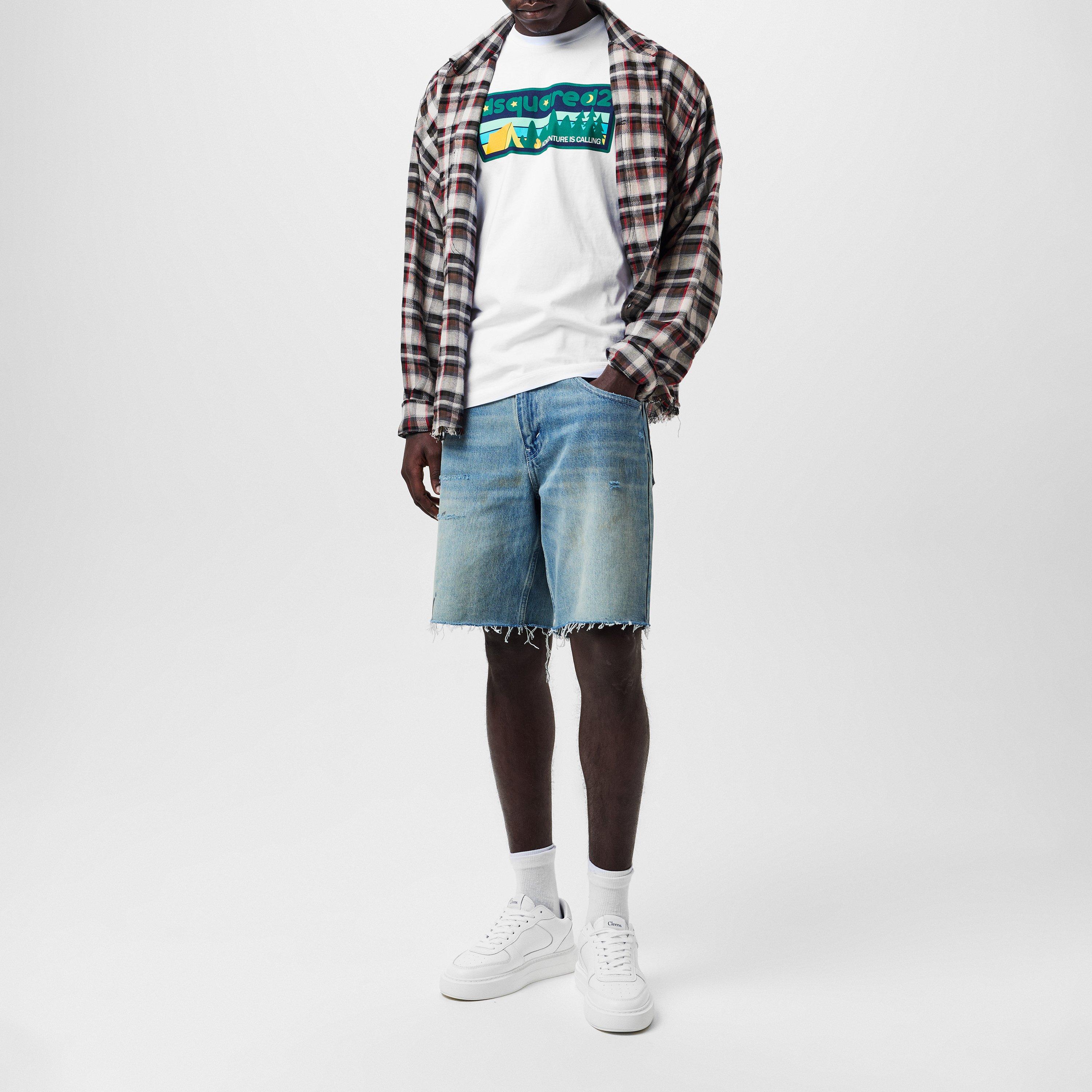 White - DSquared2 - Cool Fit T-Shirt - 6