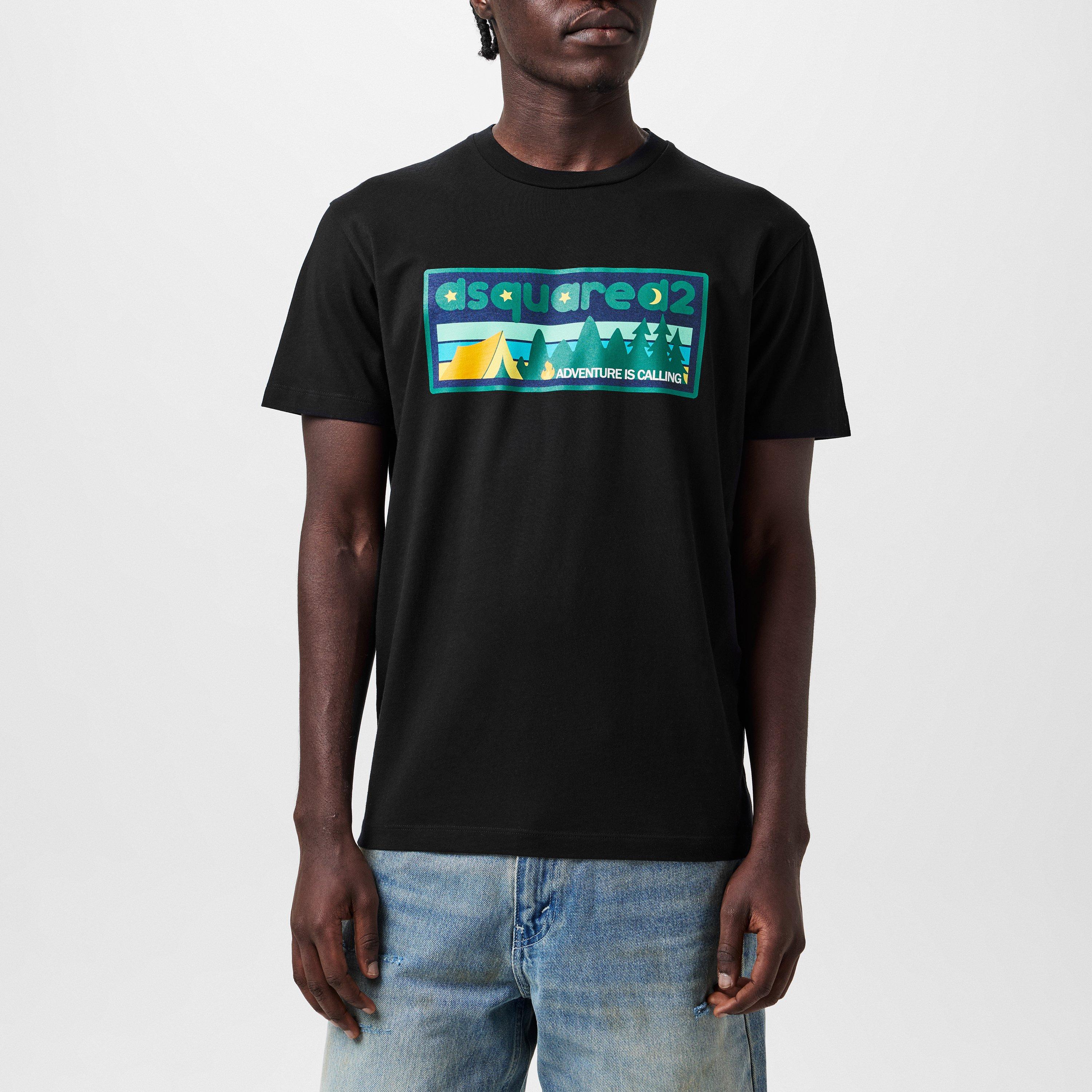 Black - DSquared2 - Cool Fit T-Shirt - 3