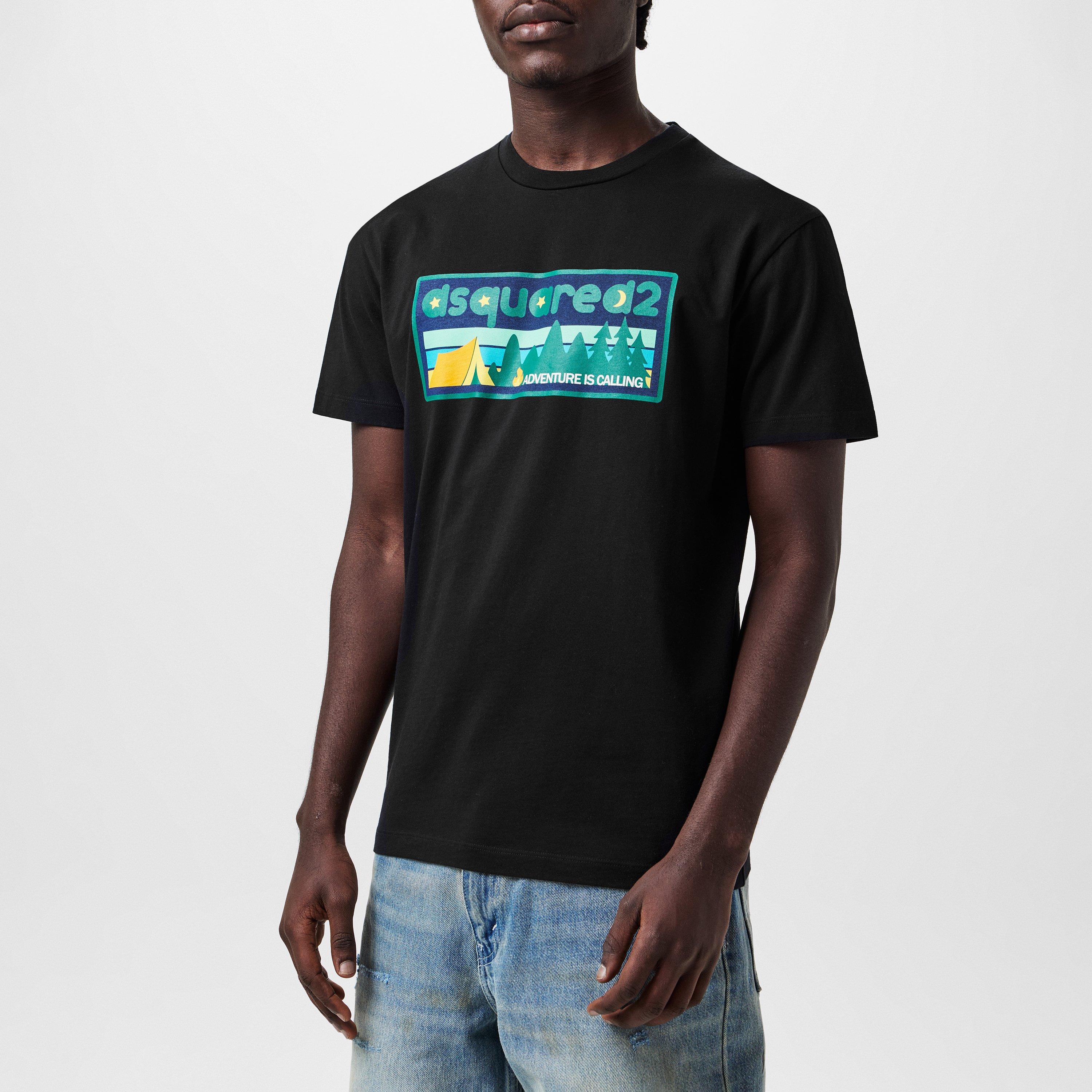 Black - DSquared2 - Cool Fit T-Shirt - 5