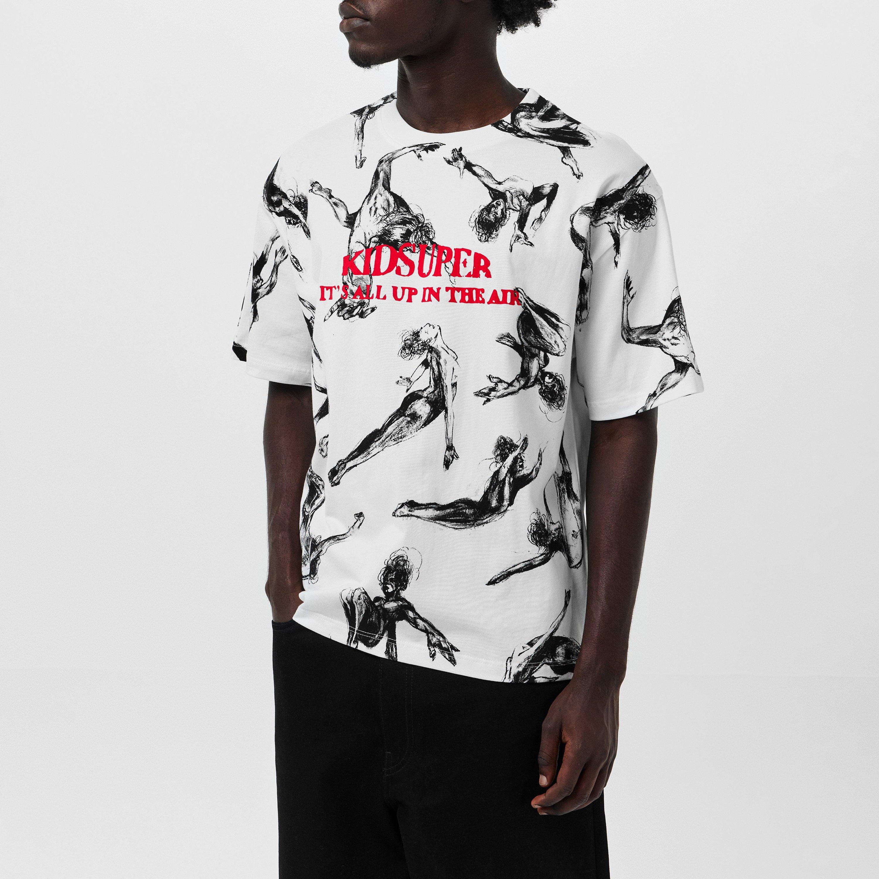 White - KidSuper Studios - Men's Regular Fit T-Shirt - 3