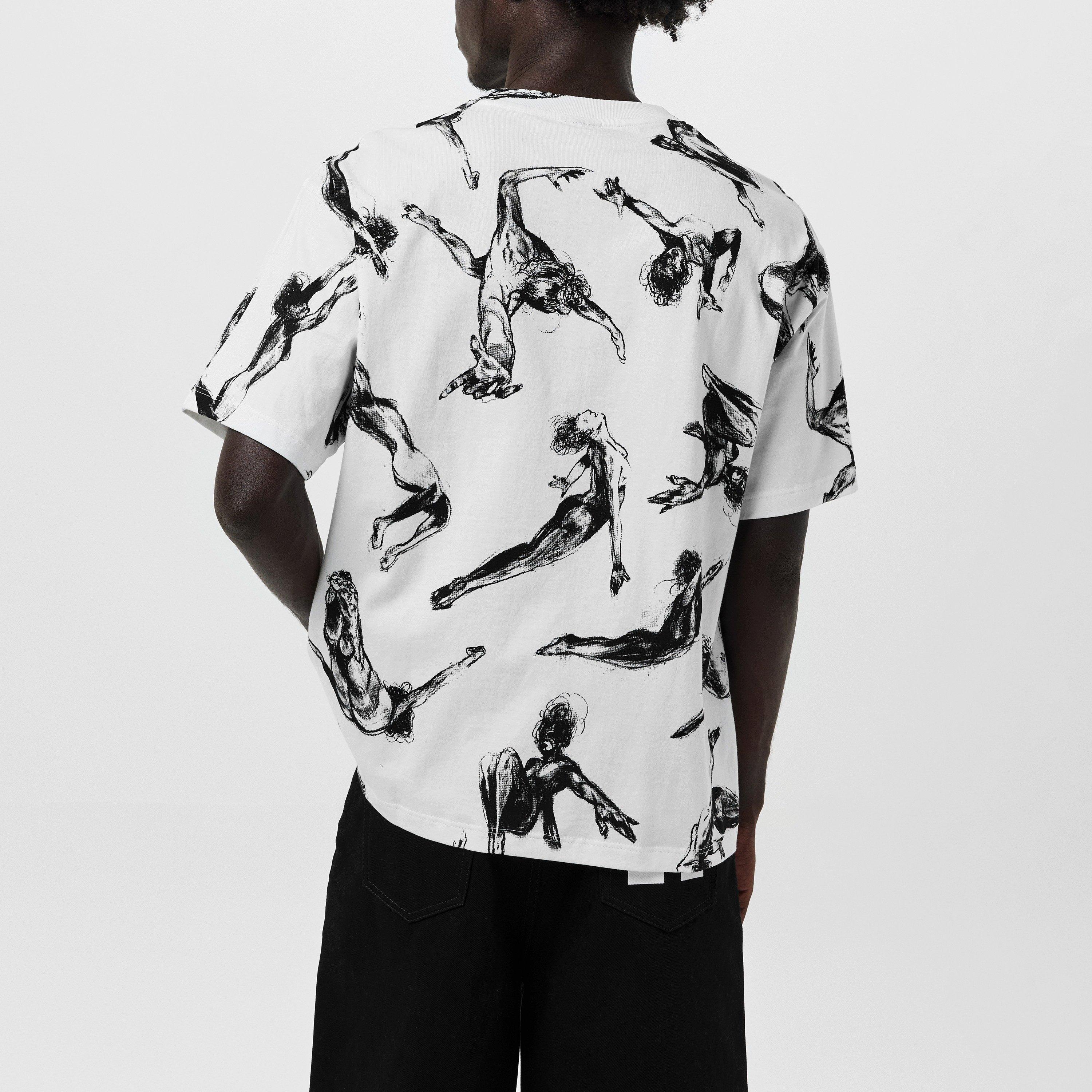 White - KidSuper Studios - Men's Regular Fit T-Shirt - 4