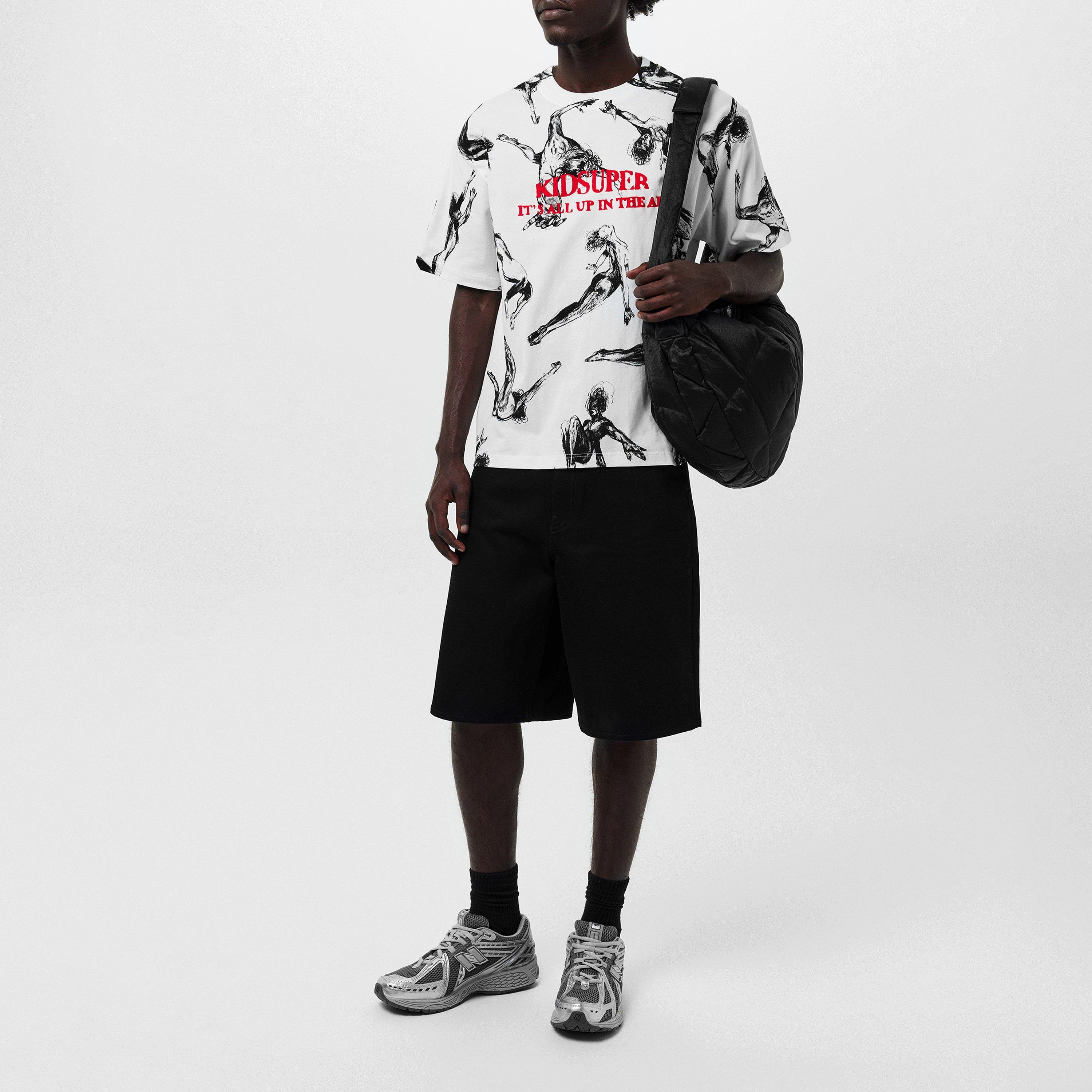 White - KidSuper Studios - Men's Regular Fit T-Shirt - 6