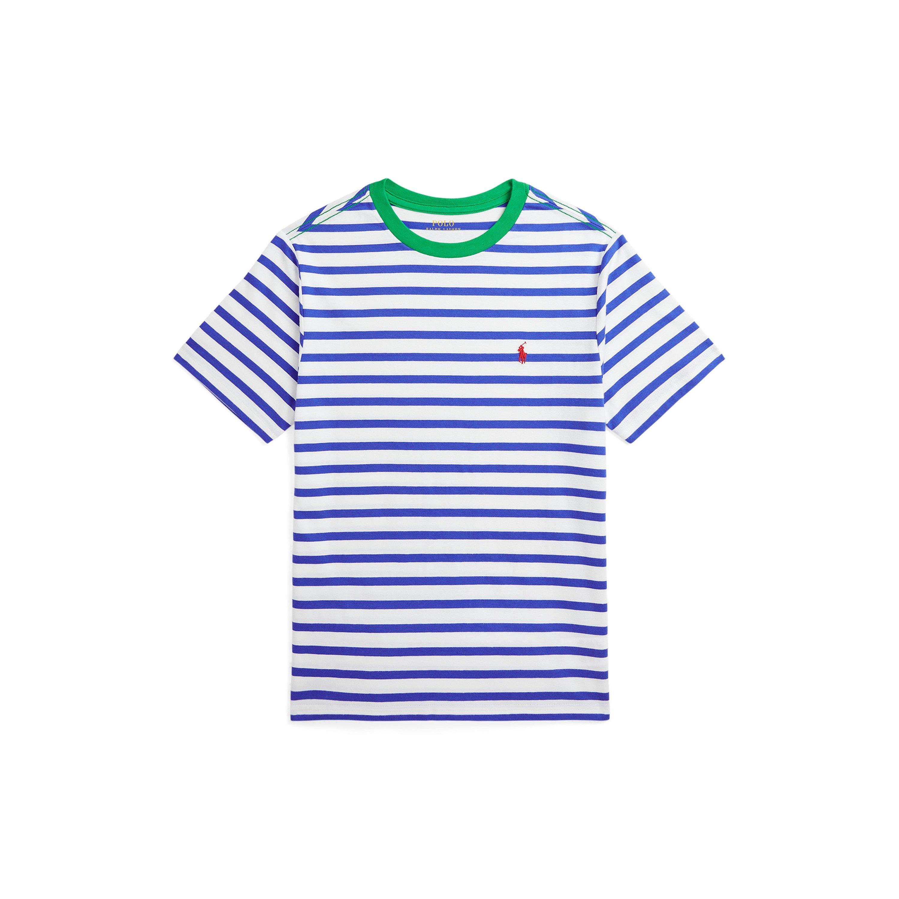Polo Ralph Lauren  Travel Blue Striped T-Shirt Juniors - 14-16Y/L