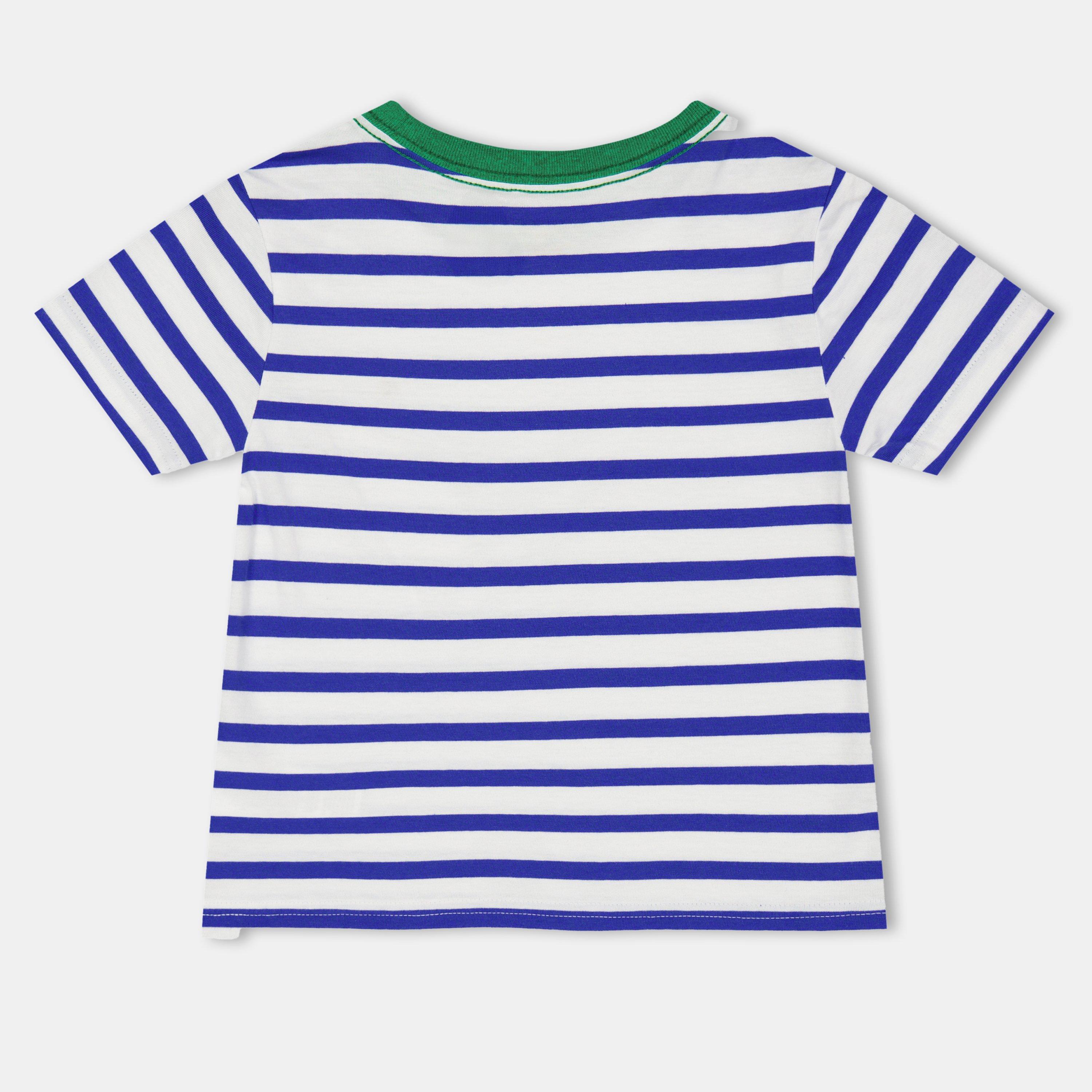 Travel Blue - Polo Ralph Lauren - Striped T-Shirt Juniors - 2