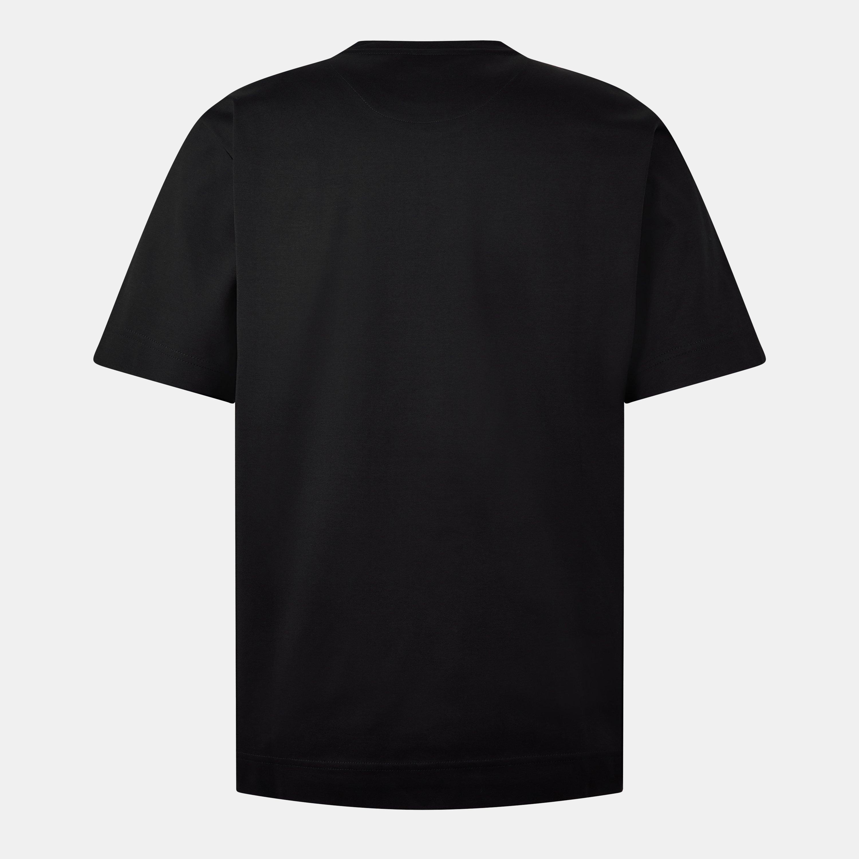 Black - Fendi - Logo T-Shirt - 2