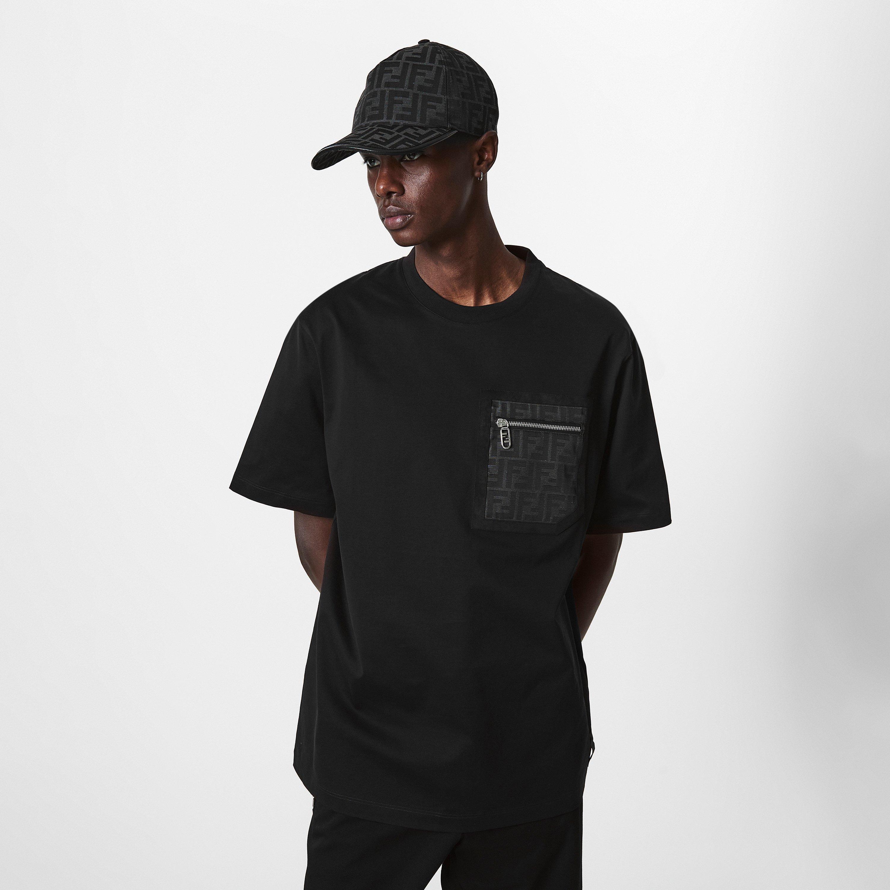 Black - Fendi - Pocket T-Shirt - 3