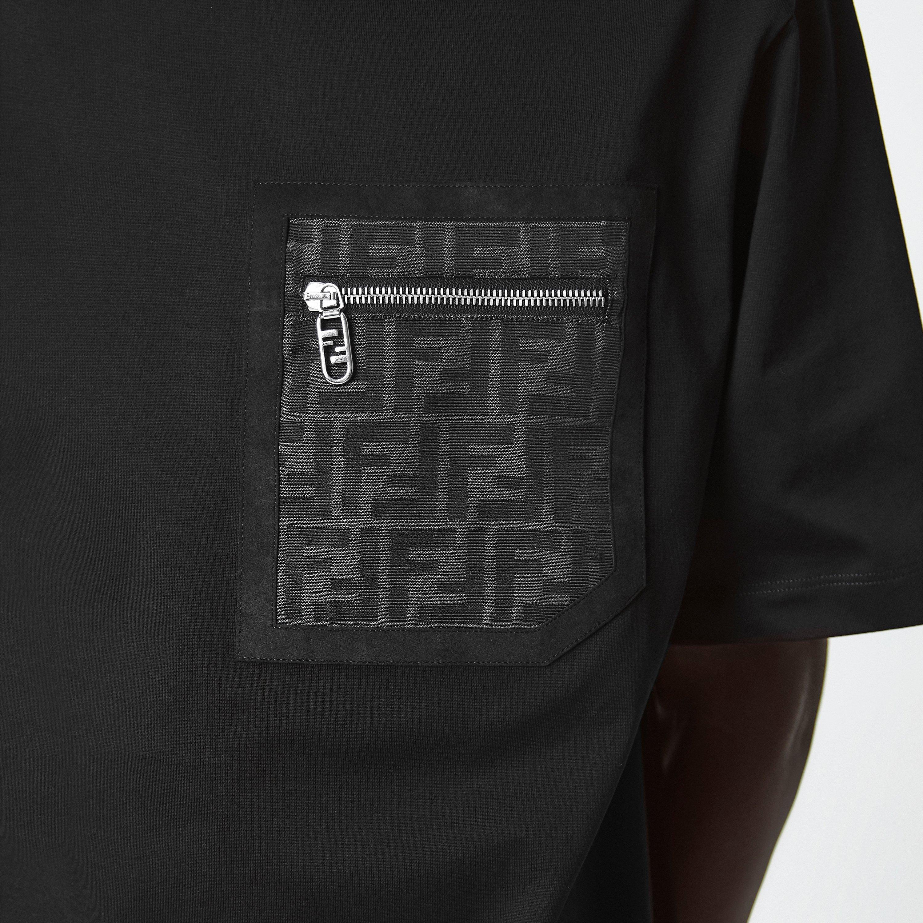 Black - Fendi - Pocket T-Shirt - 5
