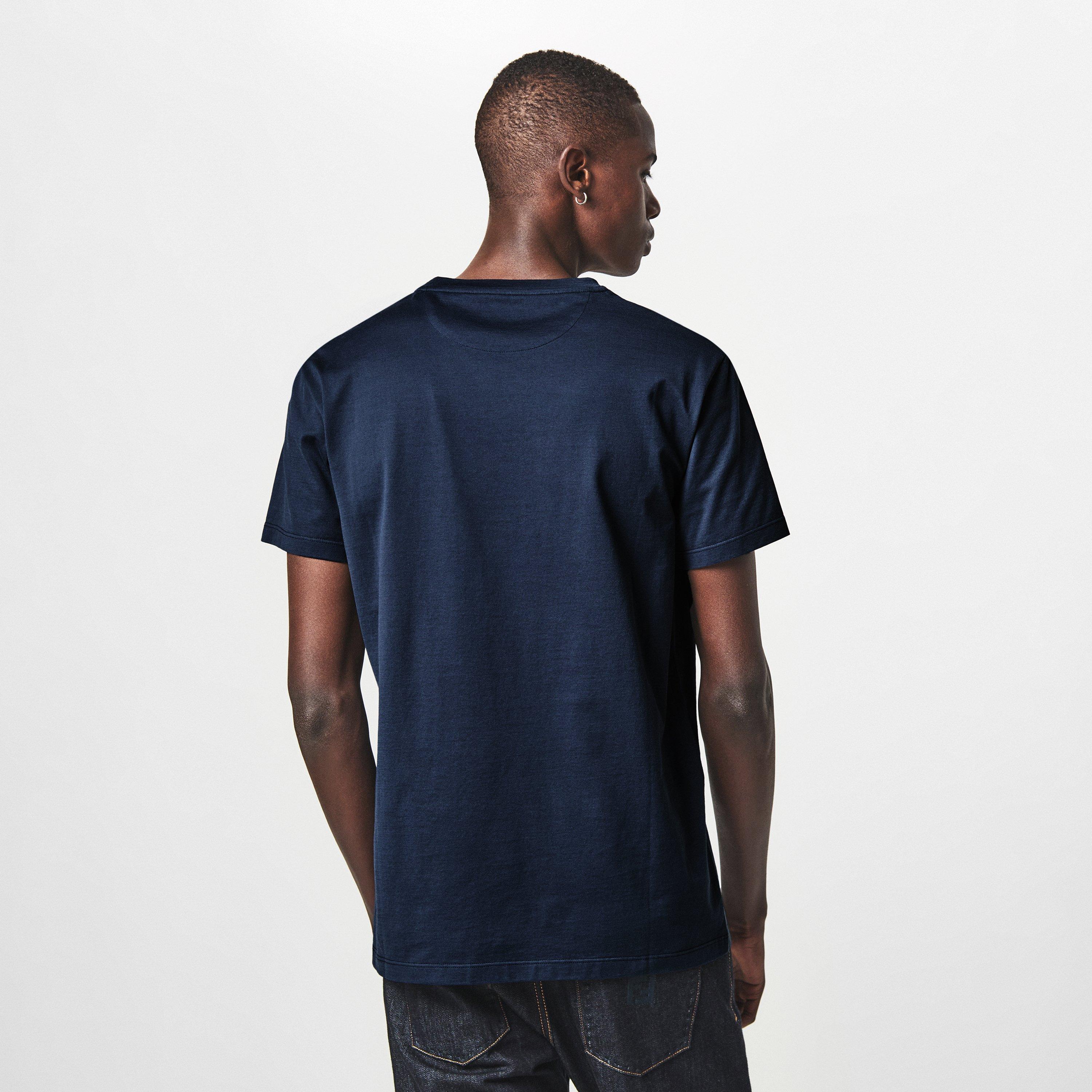 Navy - Fendi - Labrinth T-Shirt - 4