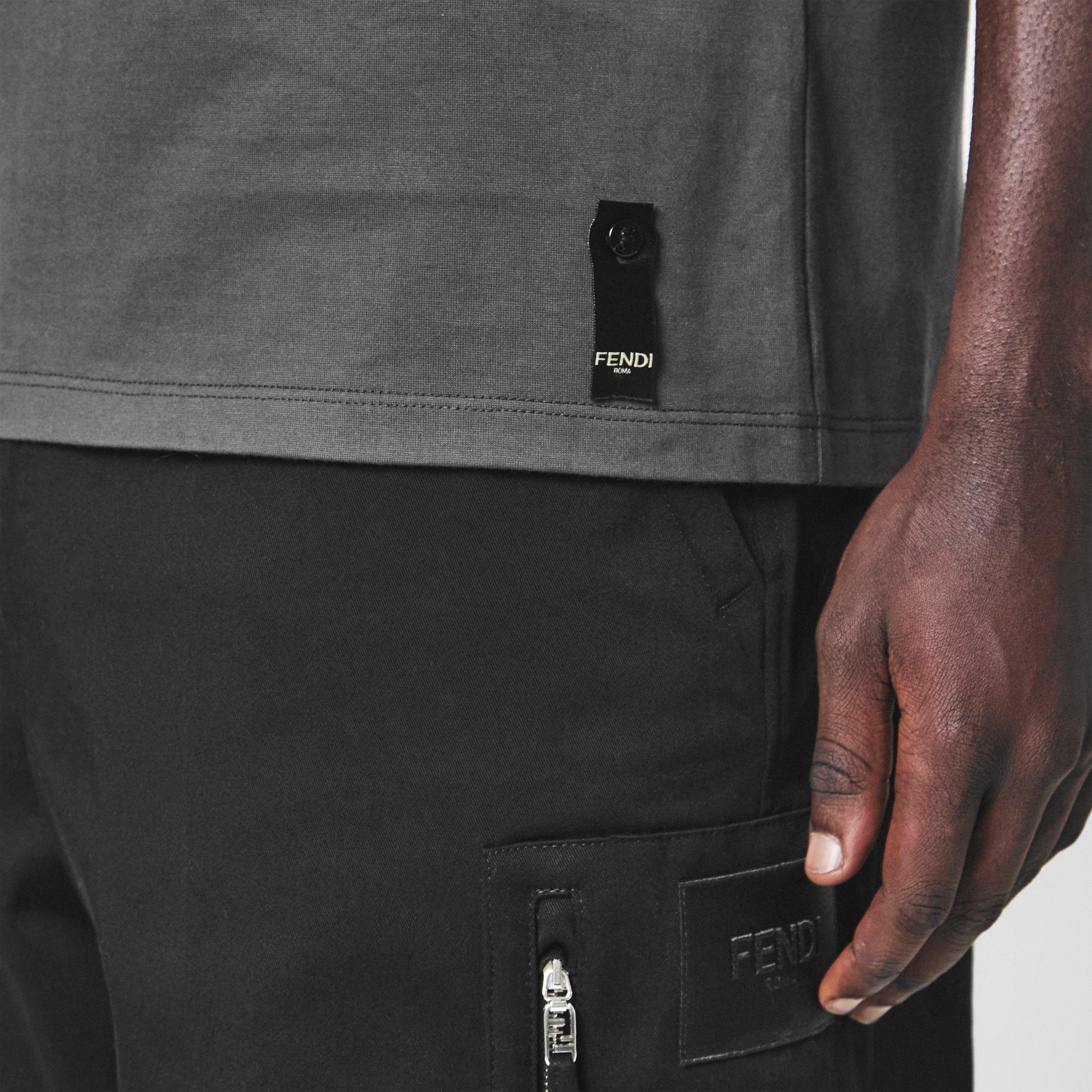 Black - Fendi - Triple Ff T-Shirt - 5