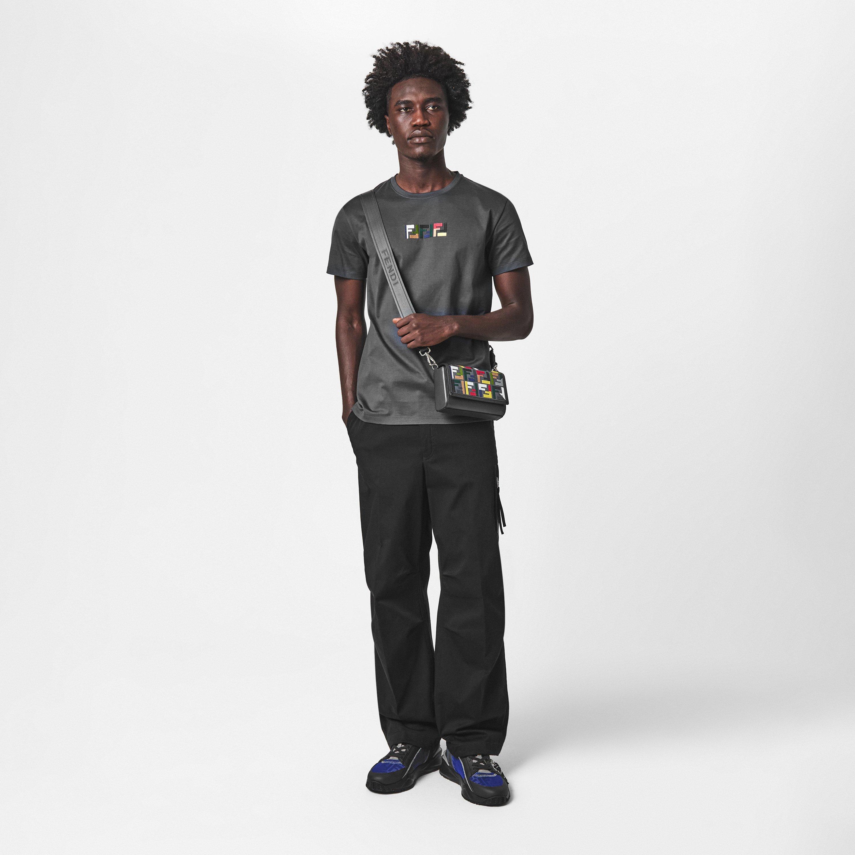 Black - Fendi - Triple Ff T-Shirt - 6