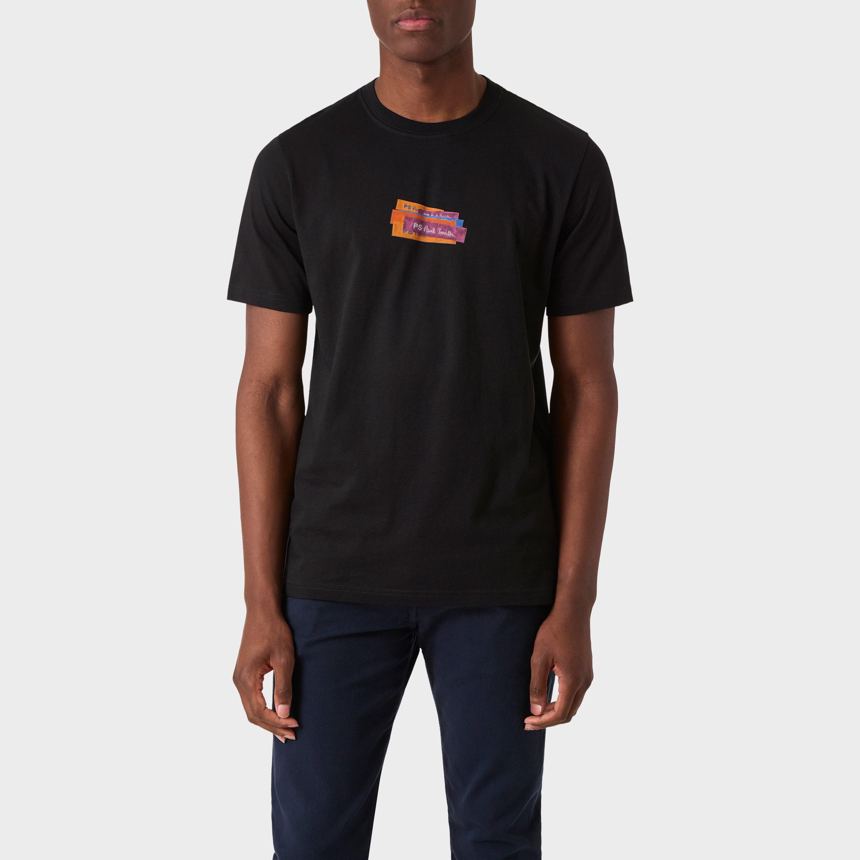 Black 79 - PS Paul Smith - Men's Block Regular Fit T-Shirt - 3