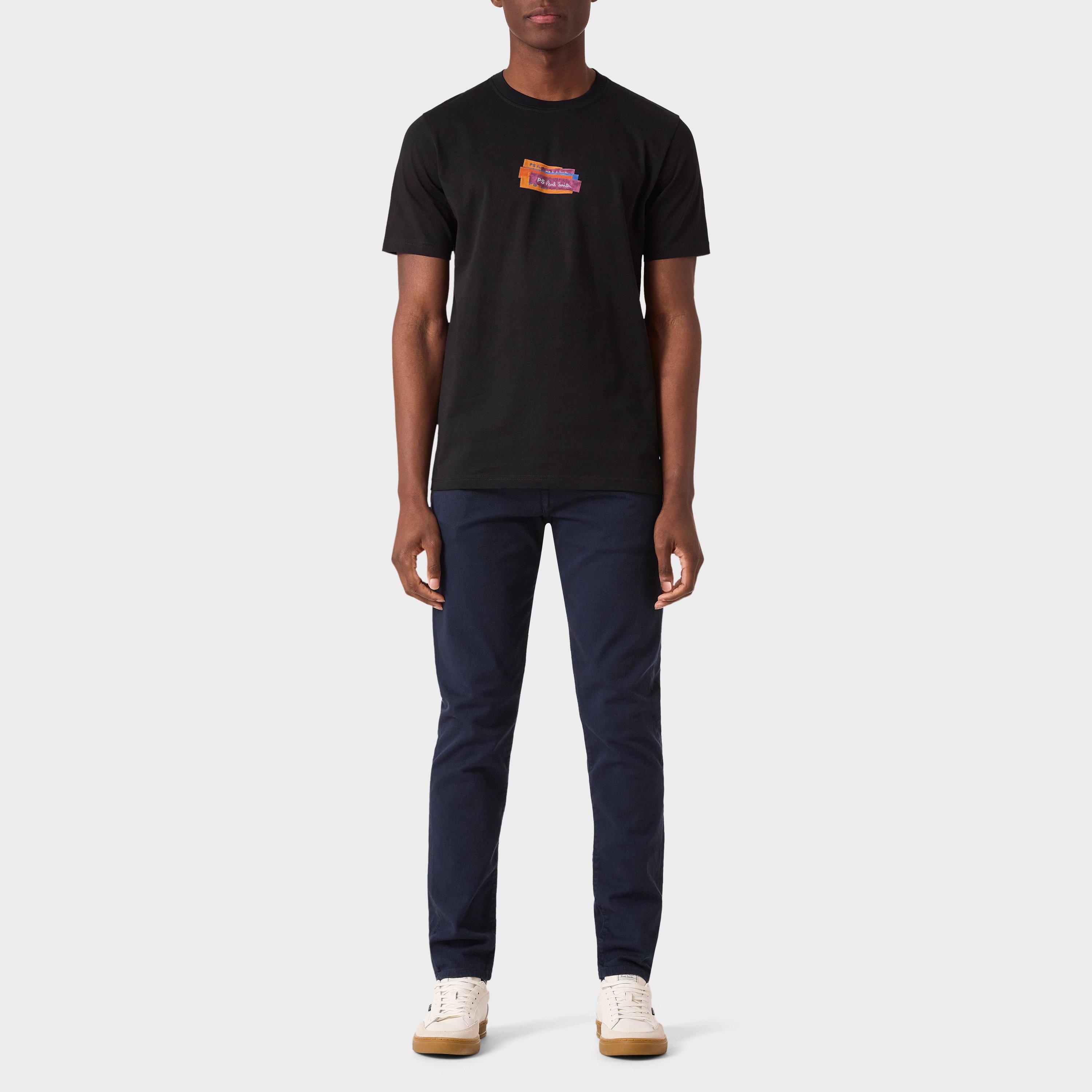 Black 79 - PS Paul Smith - Men's Block Regular Fit T-Shirt - 6