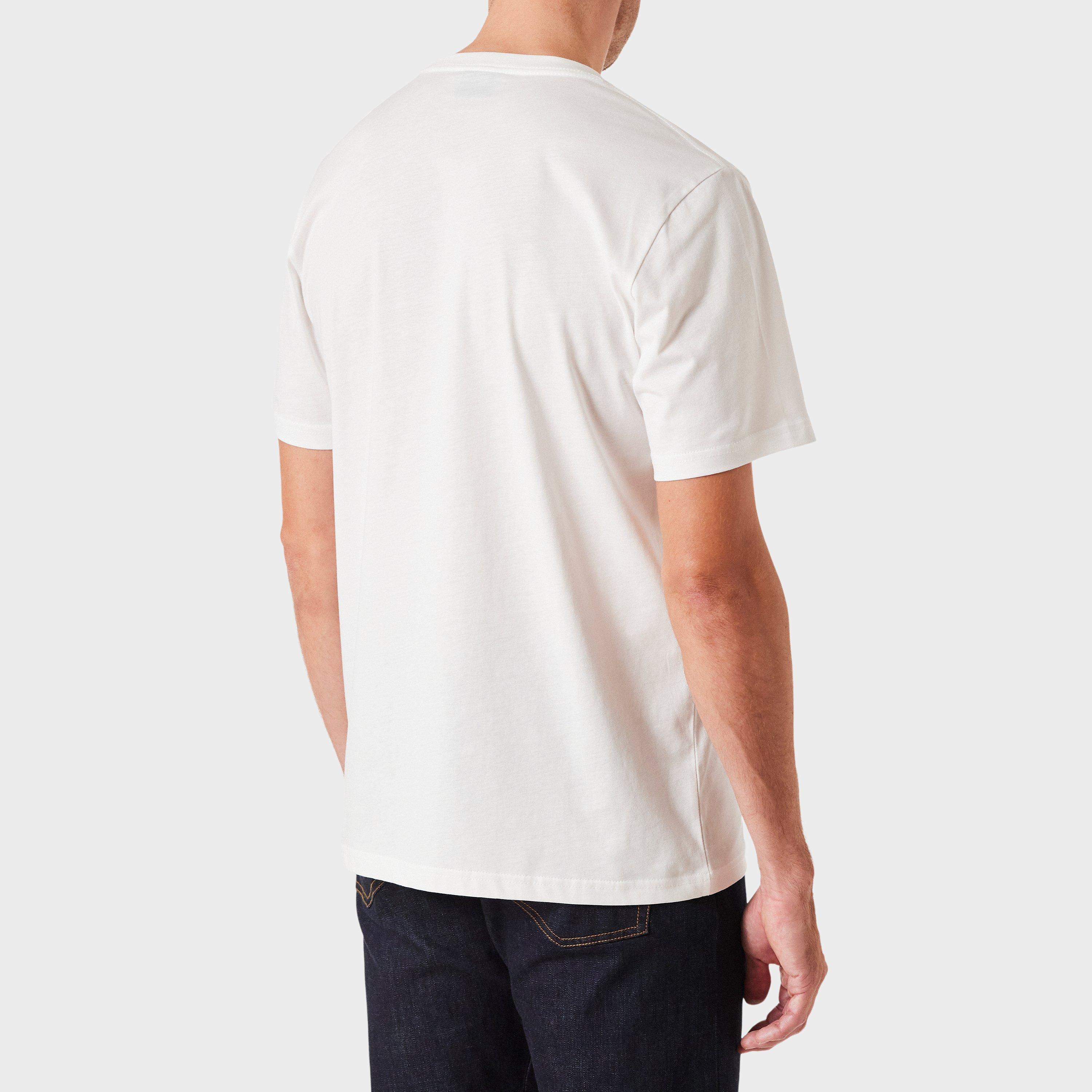 White 01 - PS Paul Smith - Men's Skull Graphic Regular Fit T-Shirt - 2