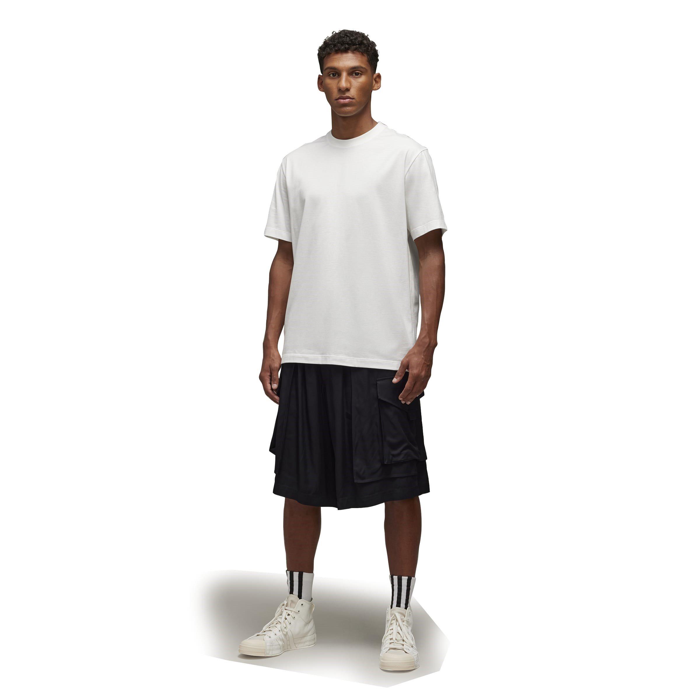 CWhite - Y3 - Graphic Short Sleeve T-Shirt - 5