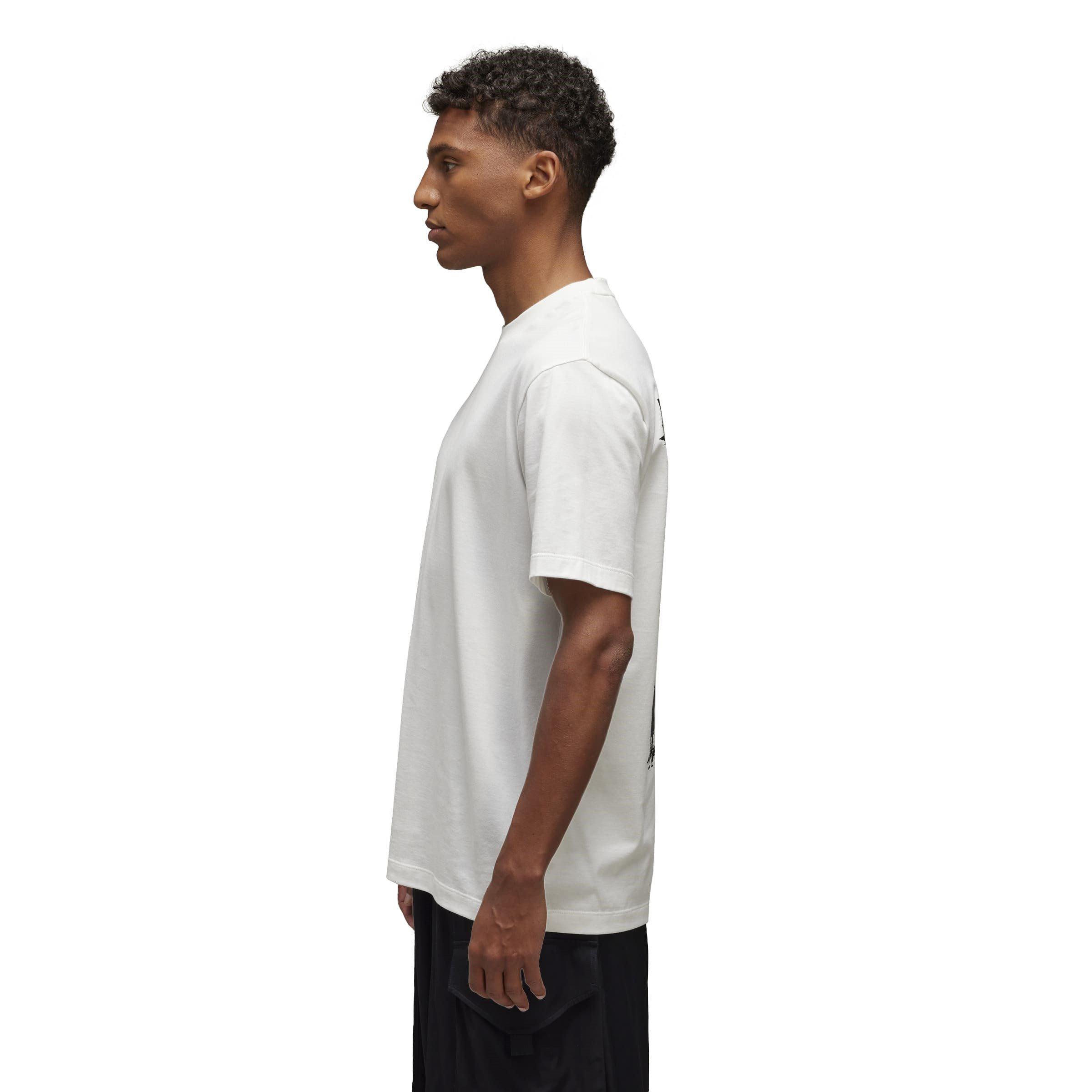 CWhite - Y3 - Graphic Short Sleeve T-Shirt - 6