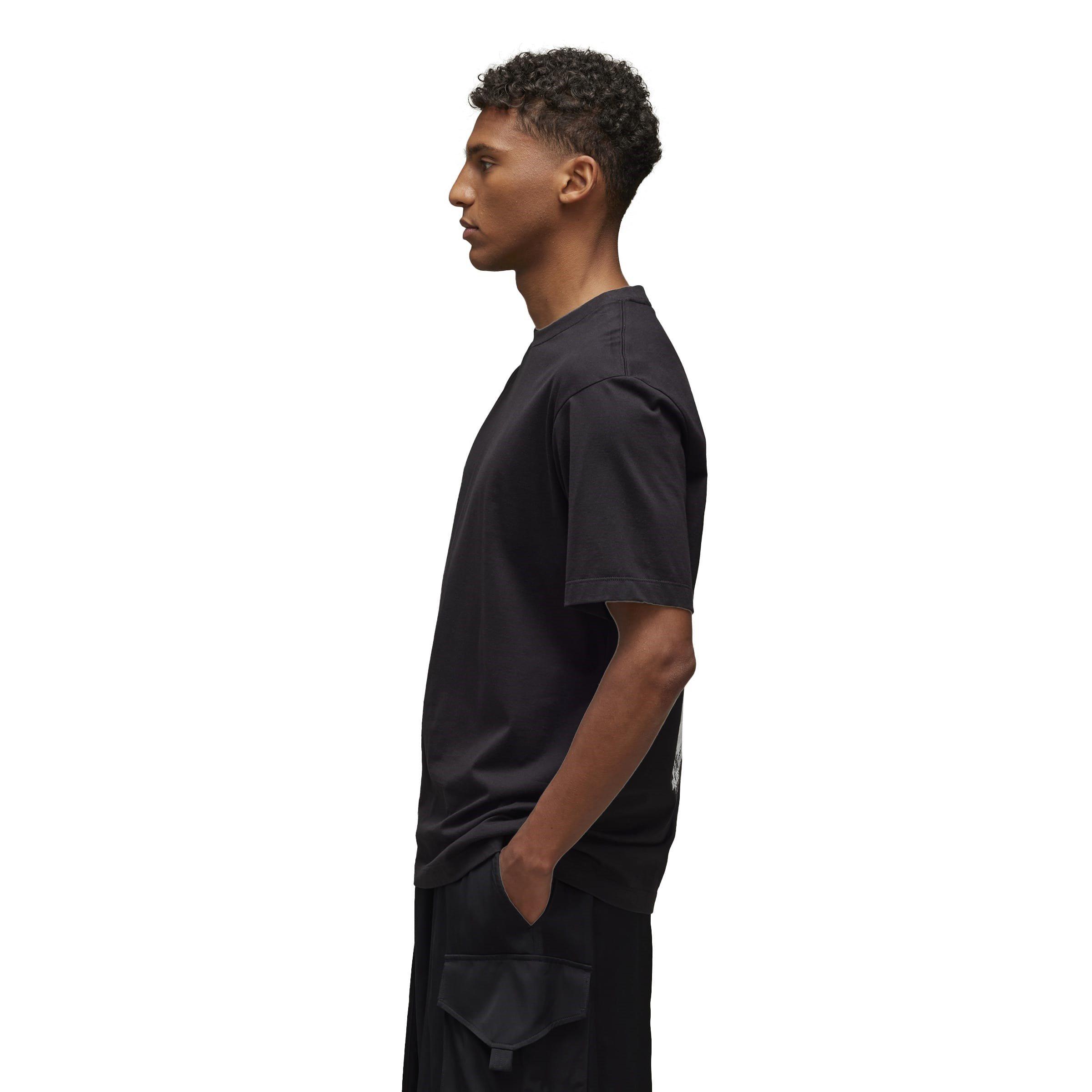 Black - Y3 - Graphic Short Sleeve T-Shirt - 6