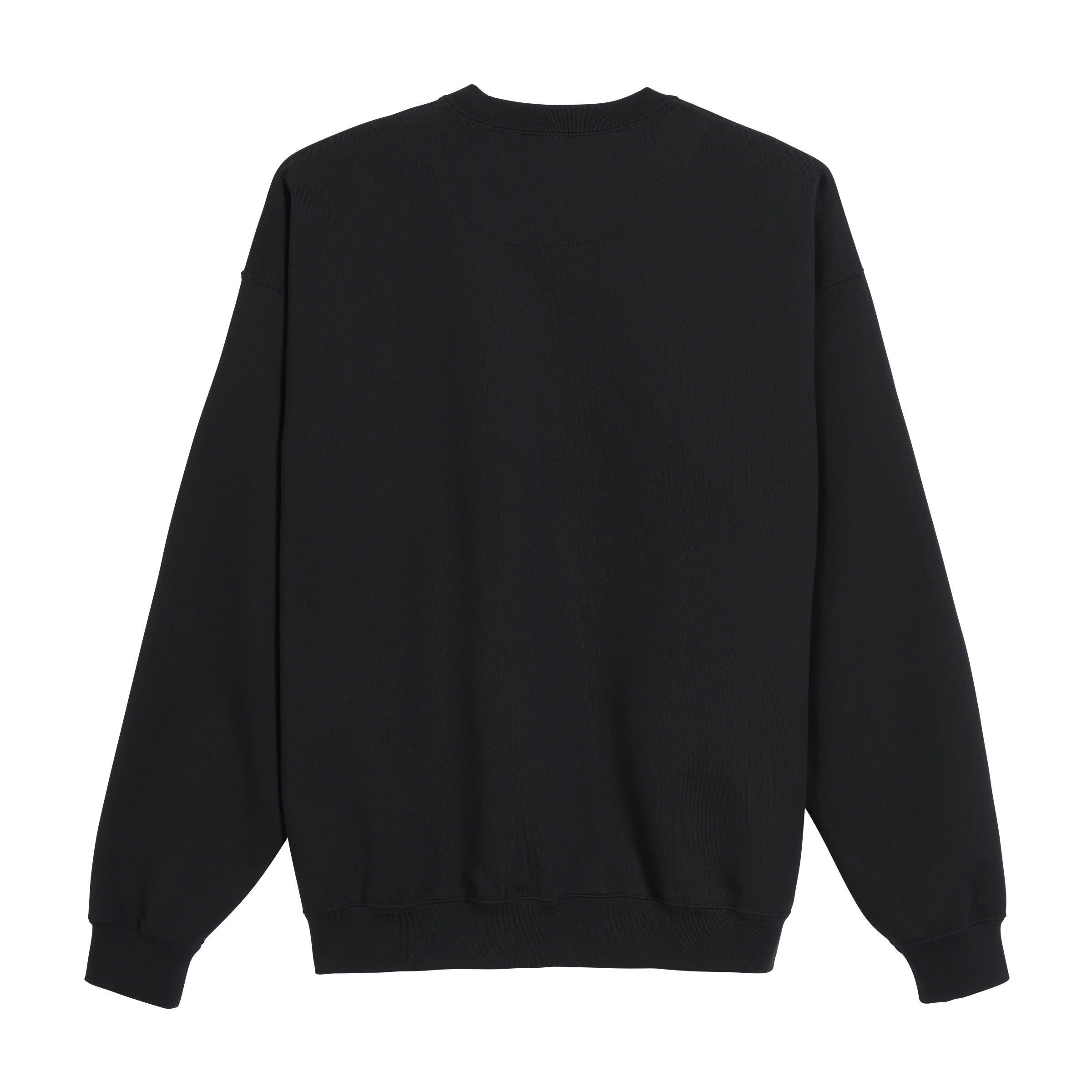 Black - Y3 - Men's Logo Crew Regular Fit T-Shirt - 8