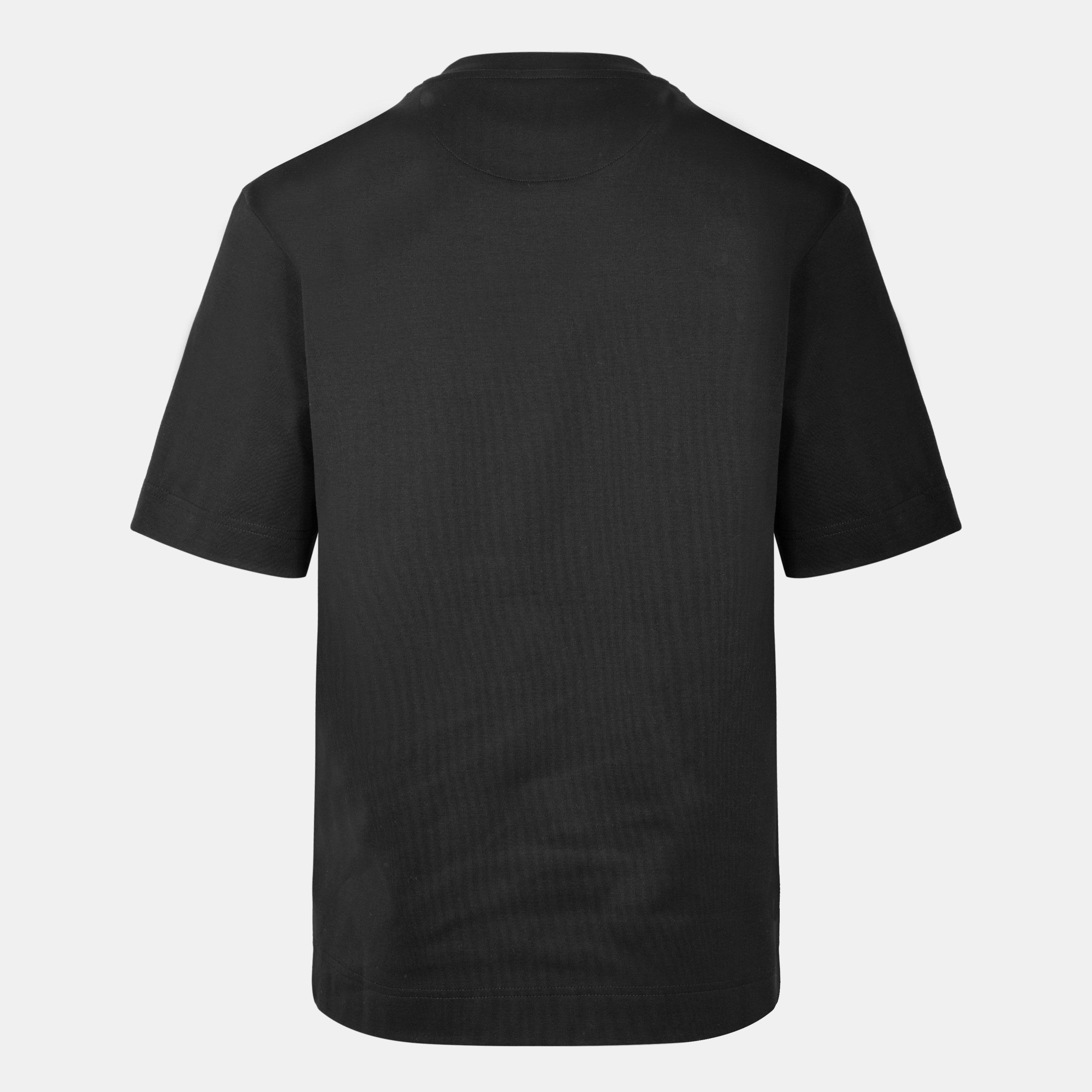 Black - Fendi - Metal Ff Tee - 2