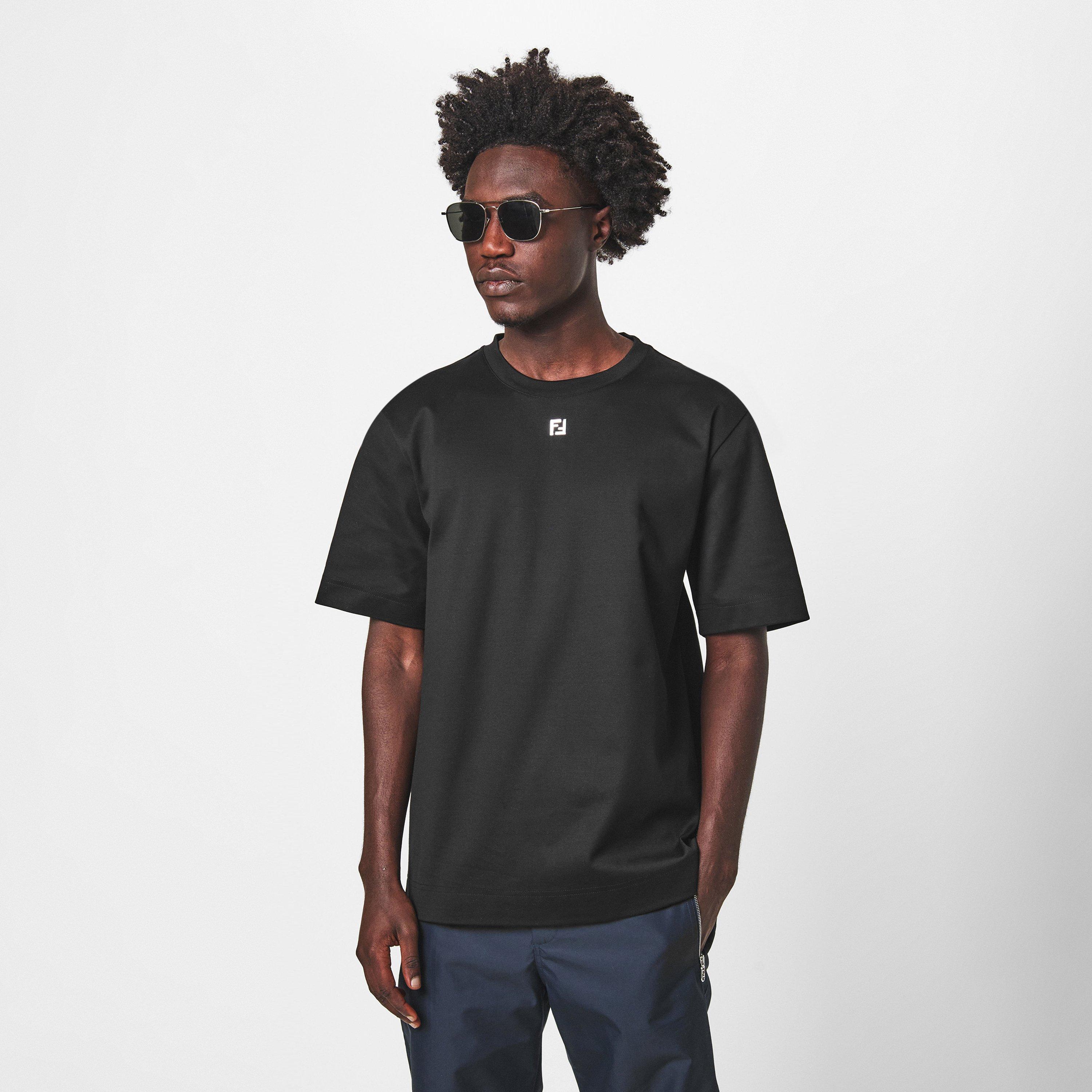 Fendi | Metal Ff Tee | Regular Fit T-Shirts | Cruise Fashion