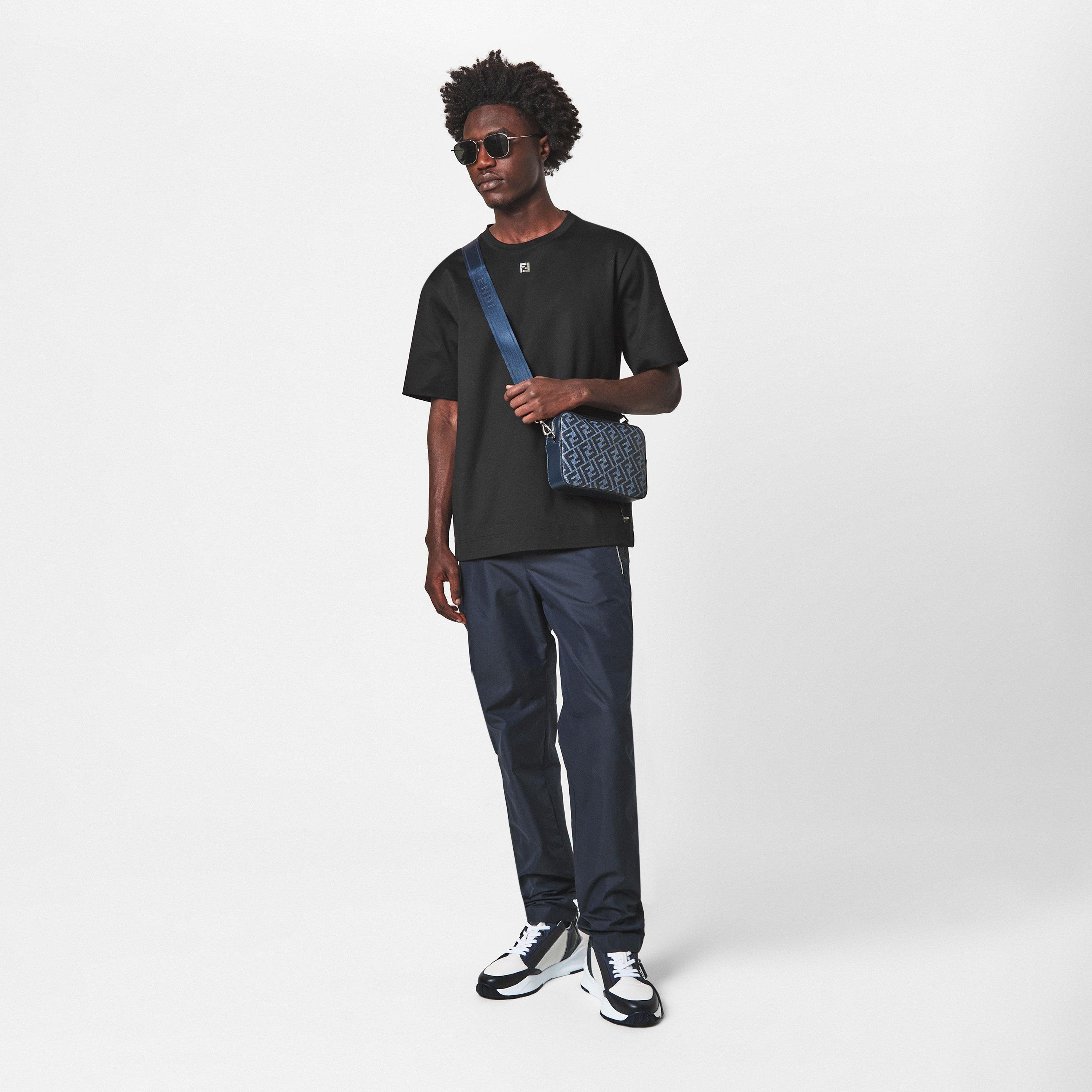 Black - Fendi - Metal Ff Tee - 6