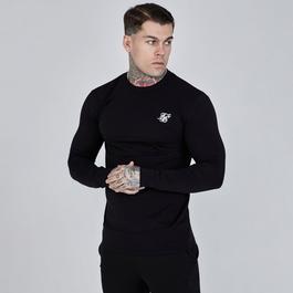 SikSilk Essential Long Sleeve Top Mens