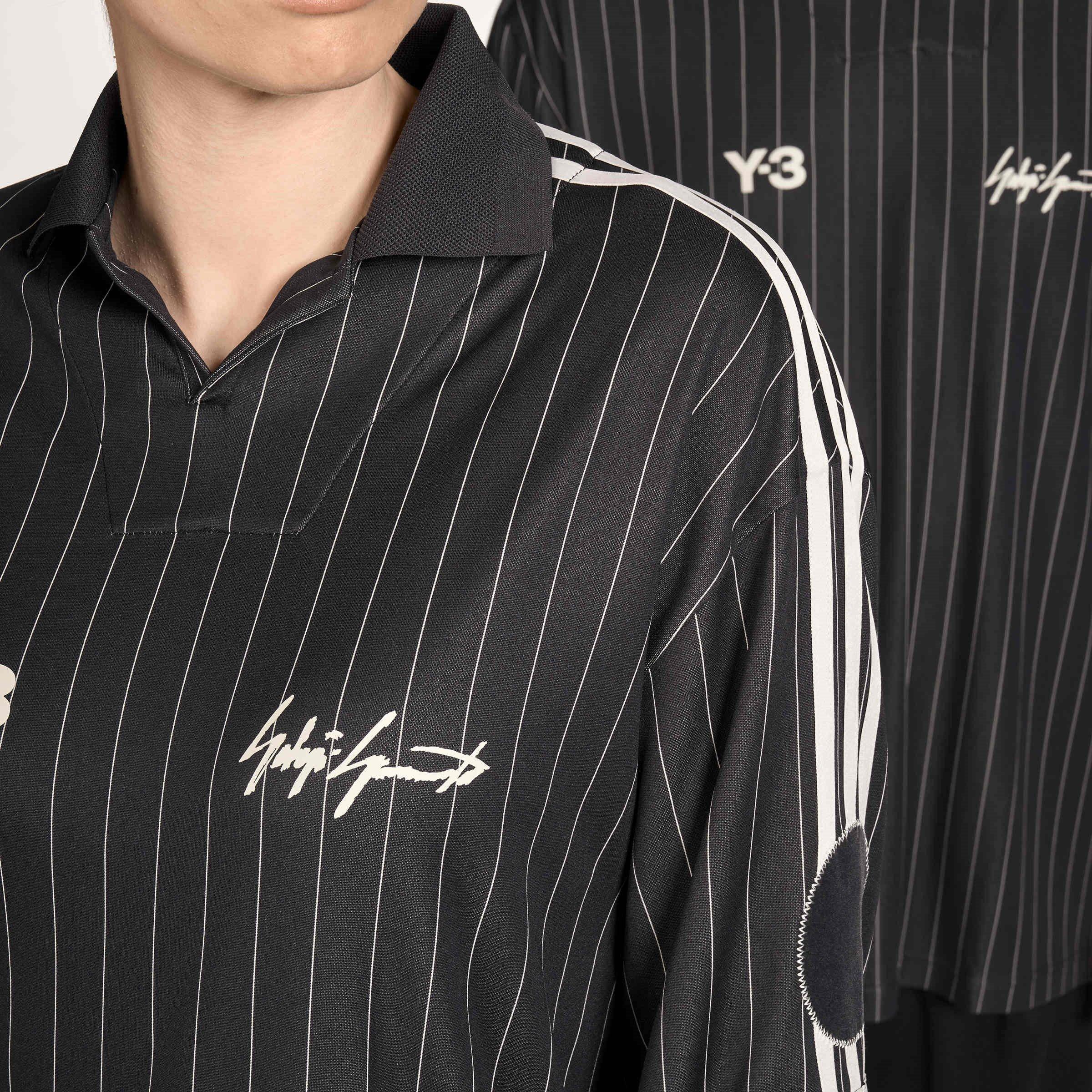 Black - Y3 - Mens Elite 5 Long Sleeve Shirt - 5