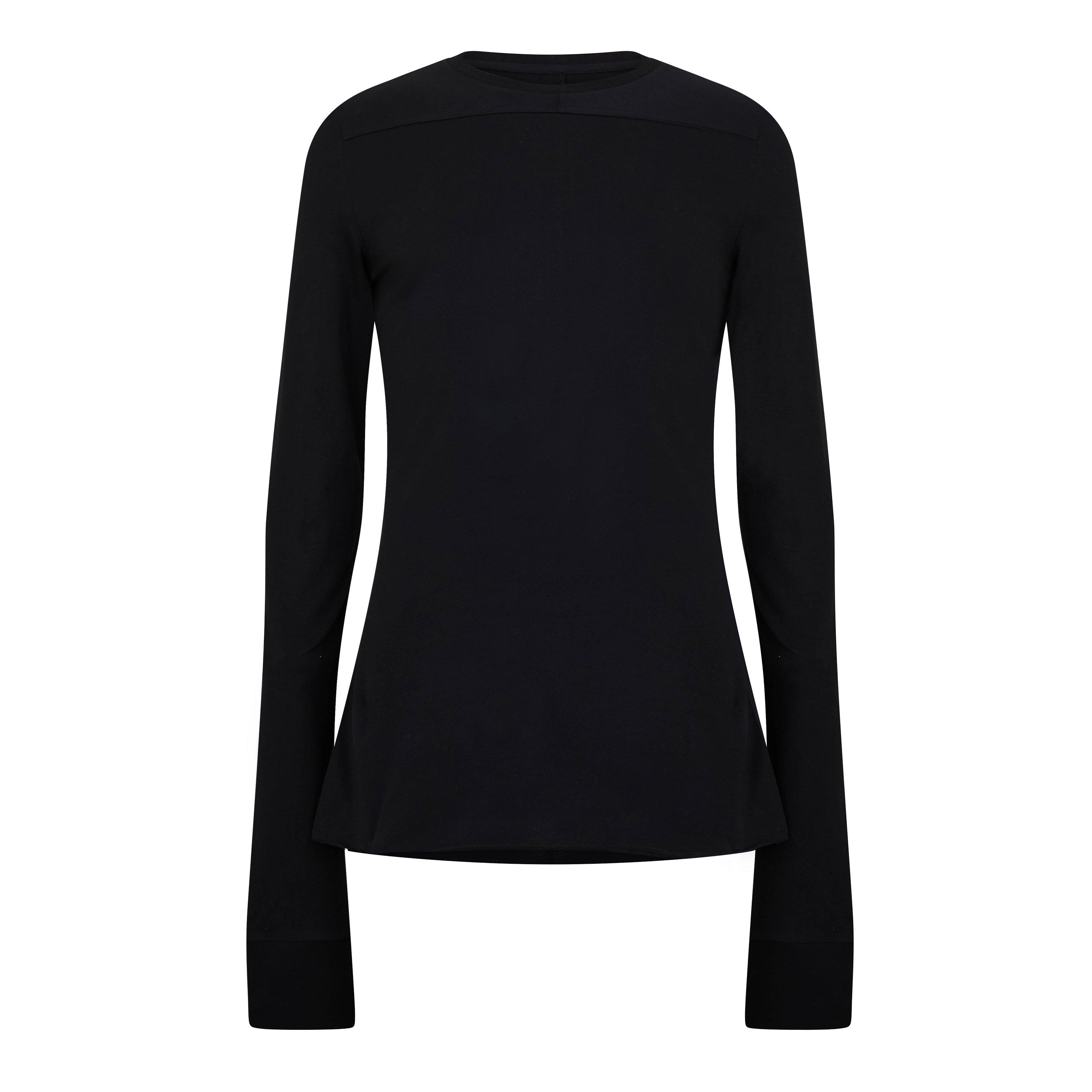 Black - Rick Owens - x Moncler Girder Long Sleeve T-Shirt - 1