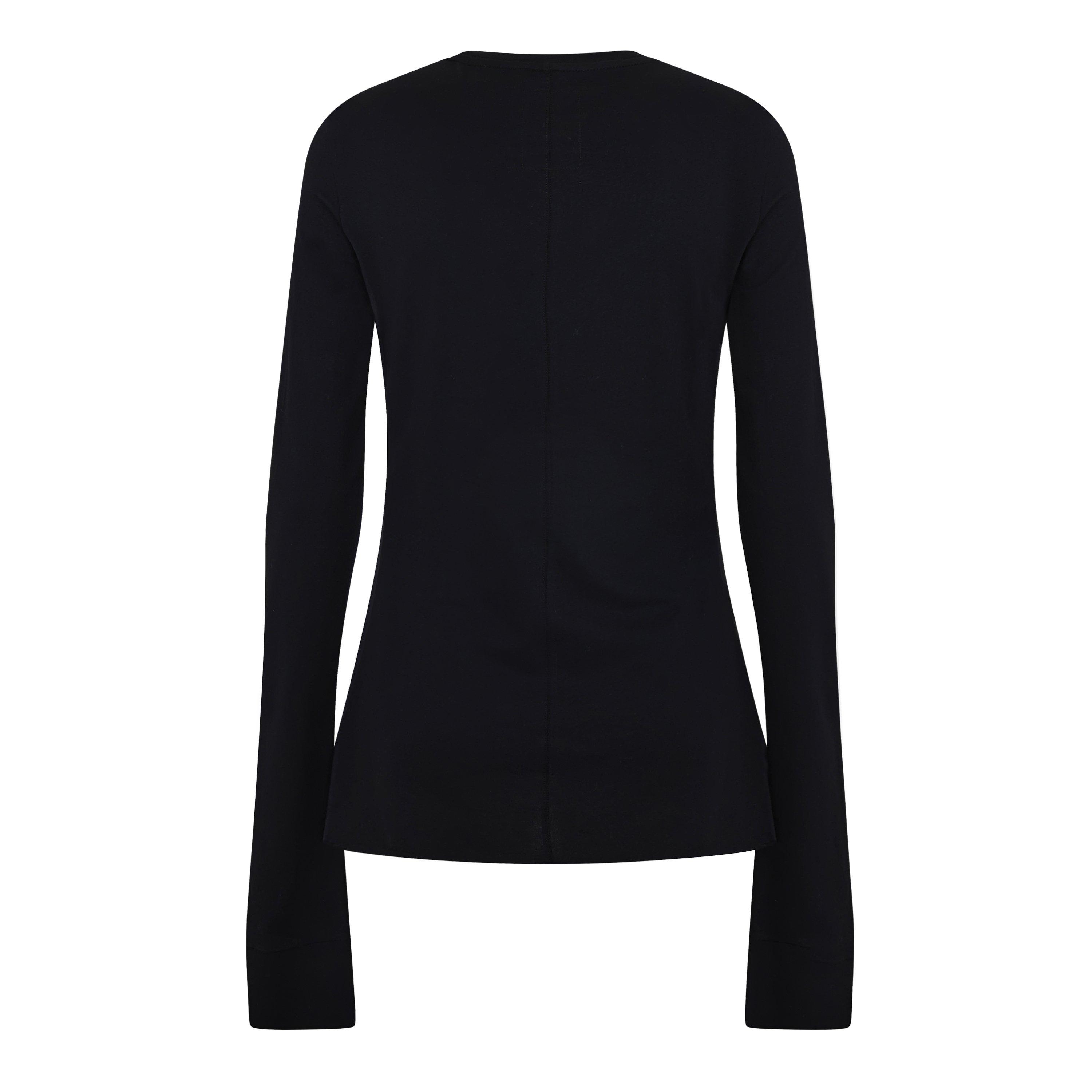 Black - Rick Owens - x Moncler Girder Long Sleeve T-Shirt - 2