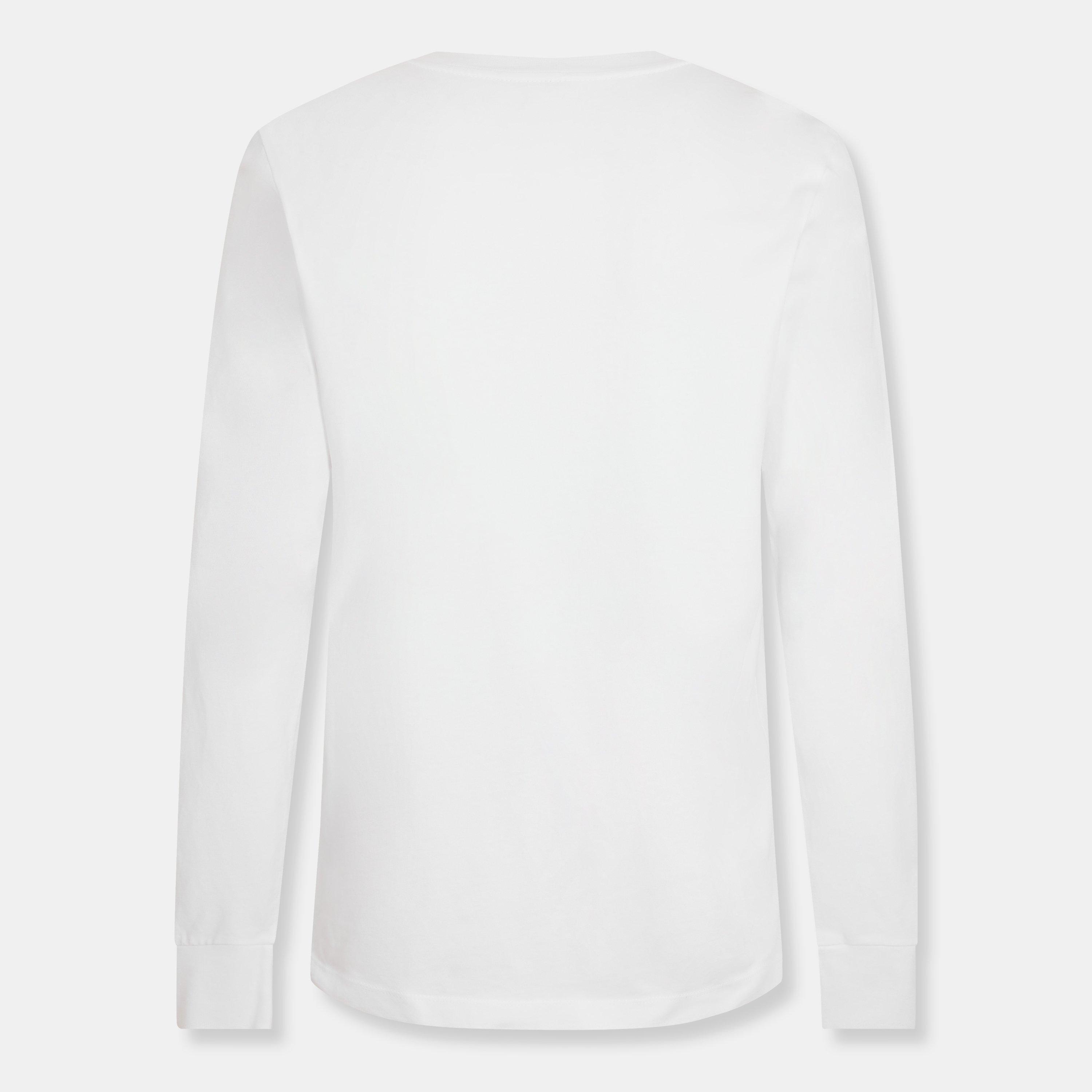 White 001 - Moncler - Moncler LS T-Shirt Sn62 - 2