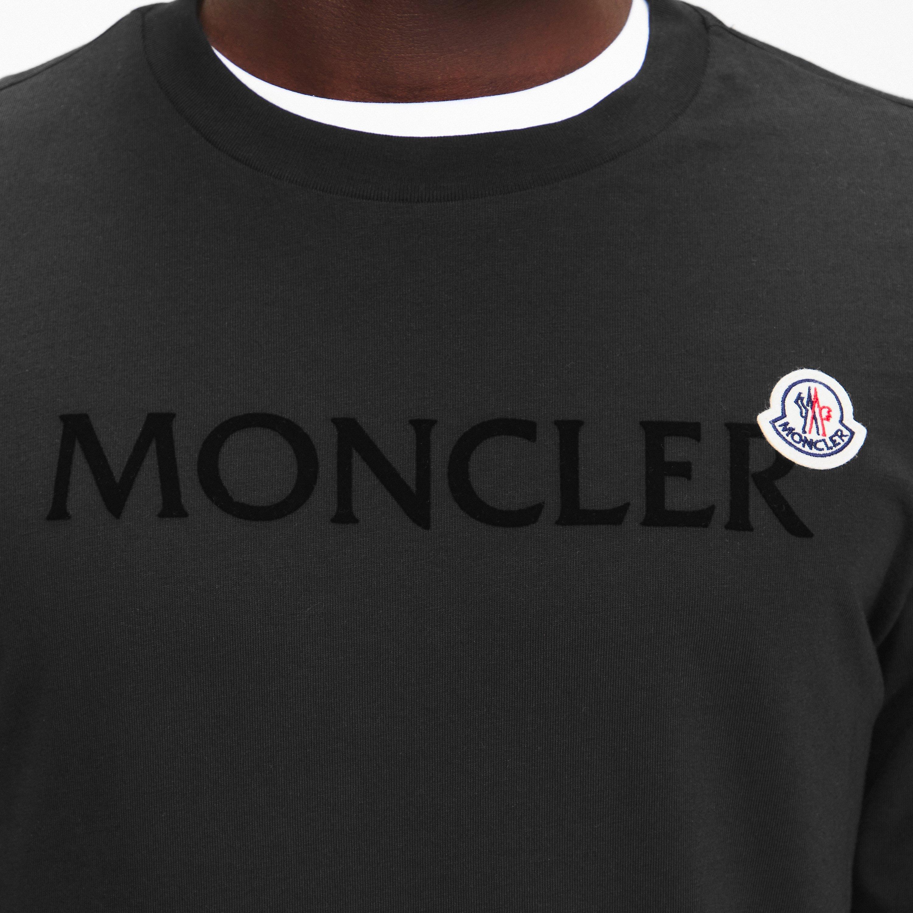 Black 999 - Moncler - Men's Long Sleeve T-Shirt - 5