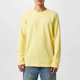 Comme des Garcons Shirt Back Logo Long Sleeve T Shirt