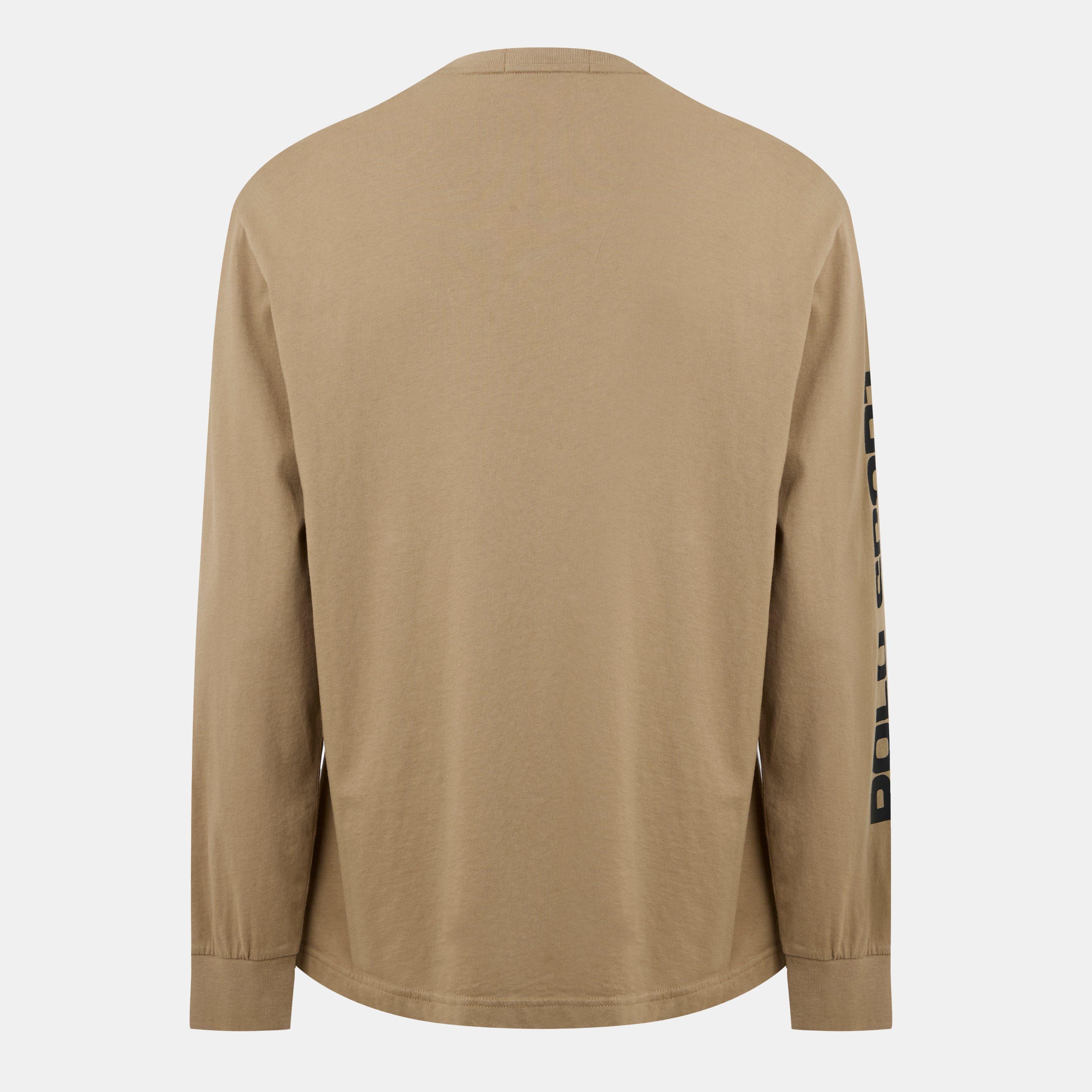Desert Khaki - Polo Sport by Ralph Lauren - Side Logo Long Sleeve T-shirt - 2