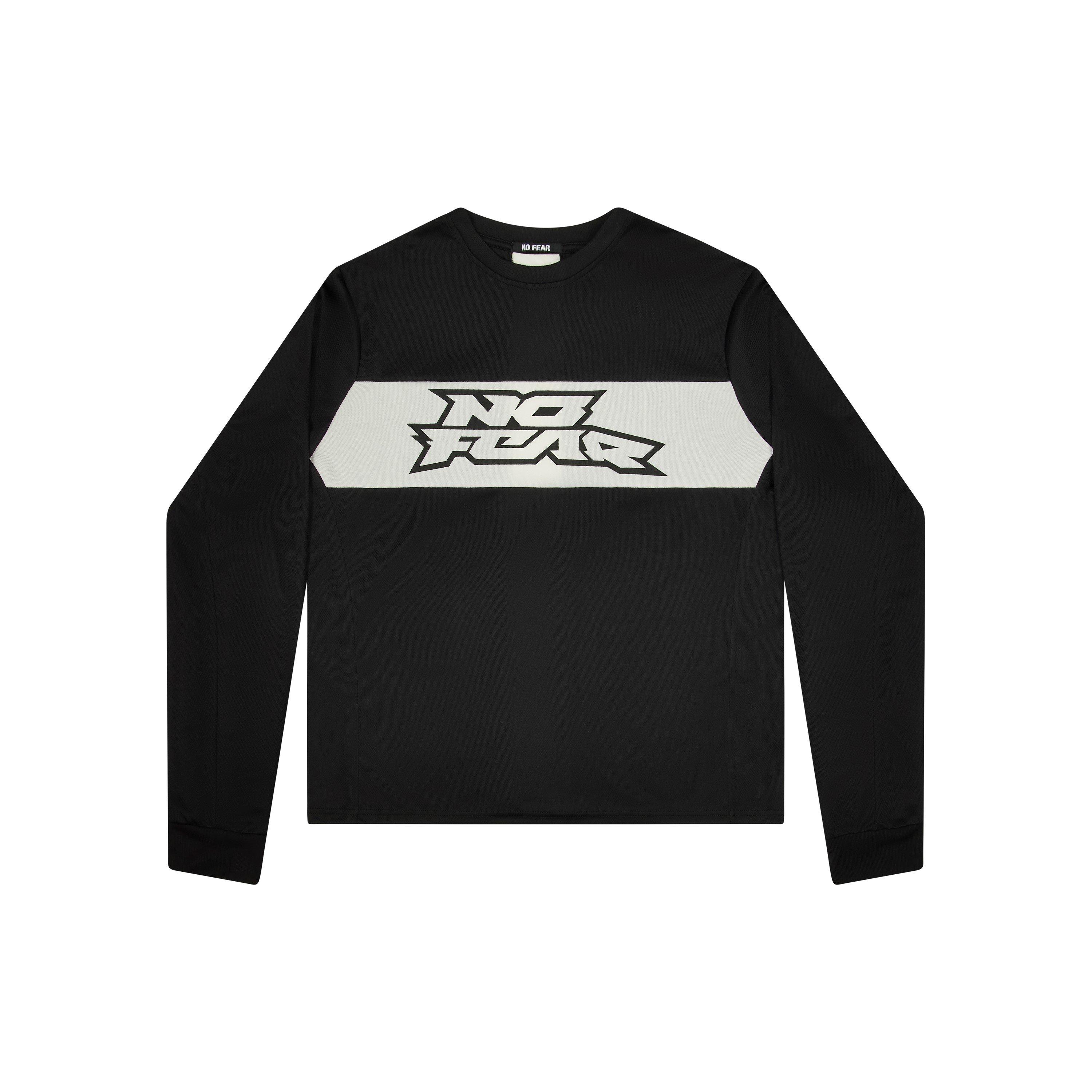 No Fear Men's Racing Long Sleeve T-Shirt - Black - XL