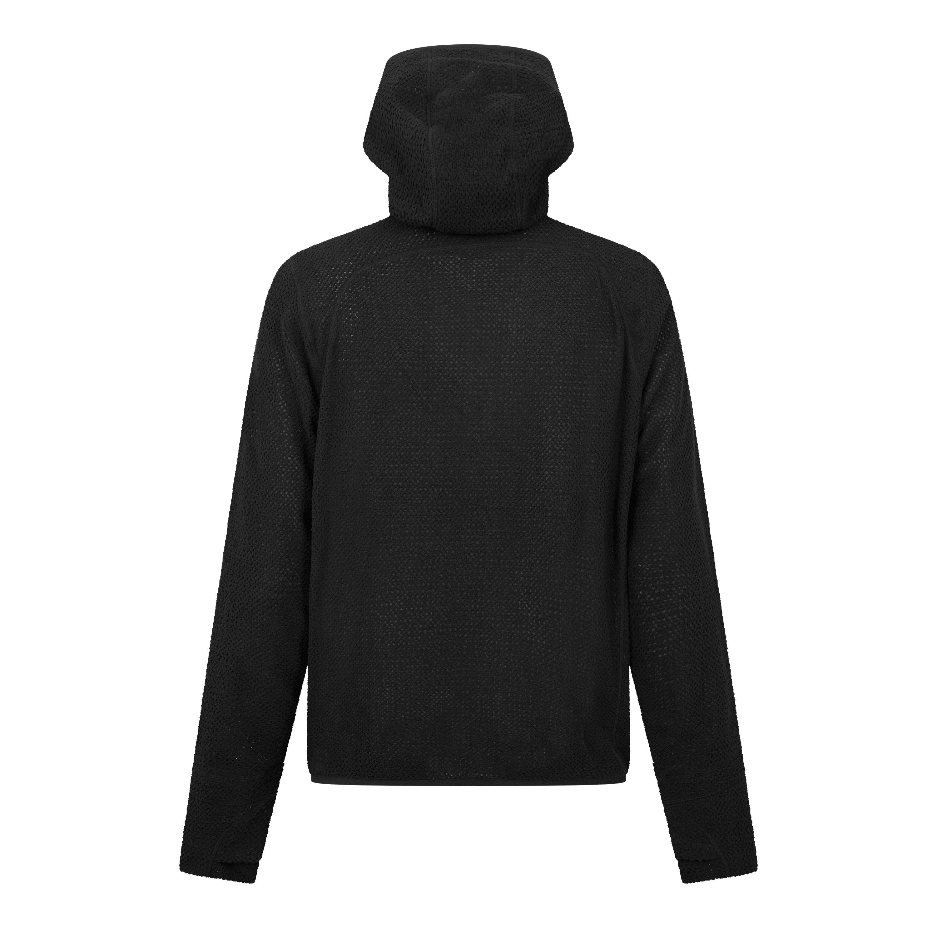 Black - ROA - Awi Thermal Zip Up Hoodie - 2
