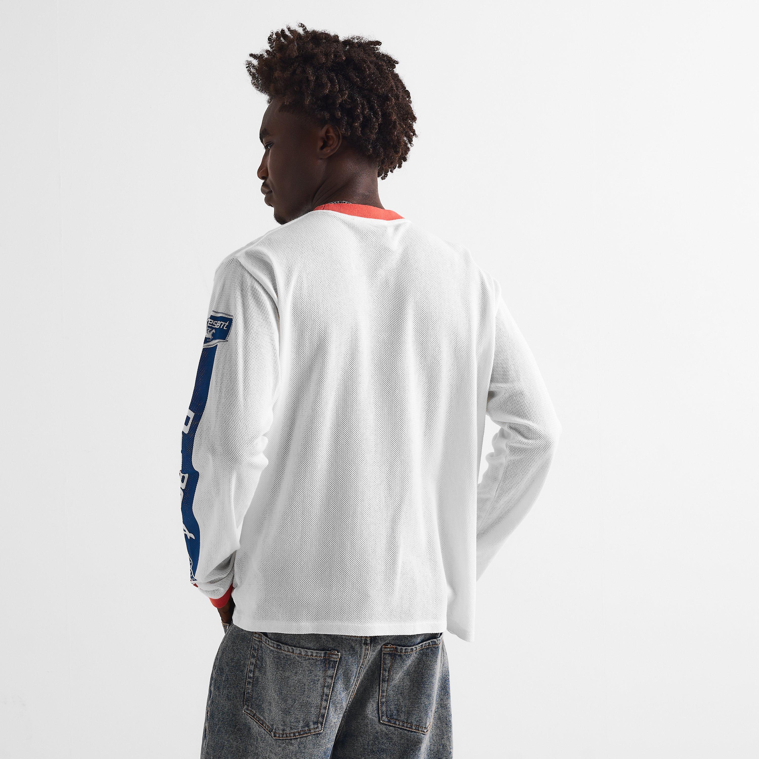 Flat White - Represent - Men's Long Sleeve T-Shirt - 4