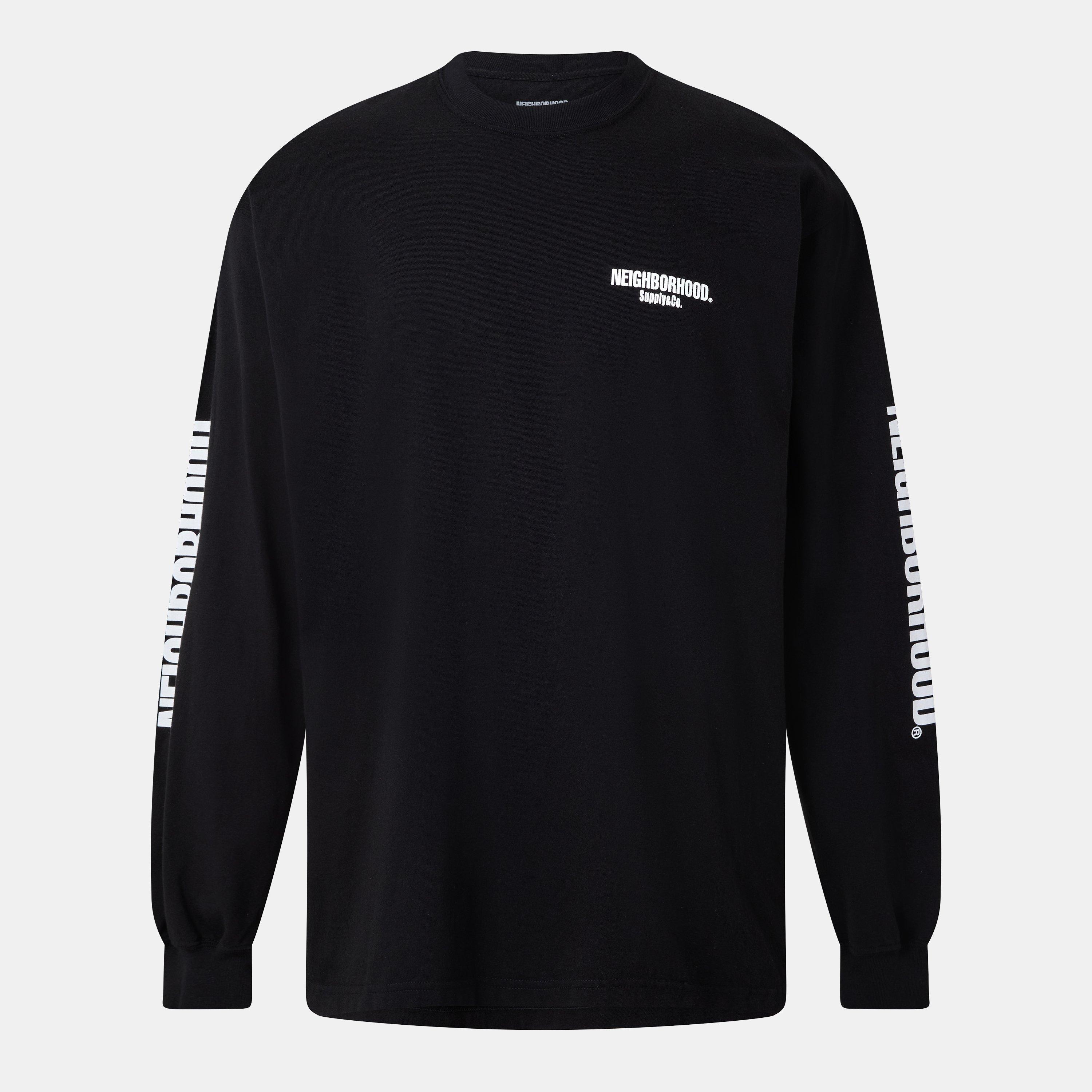 Black - Neighborhood - Men's NBRHD Long-Sleeve T-Shirt - 1