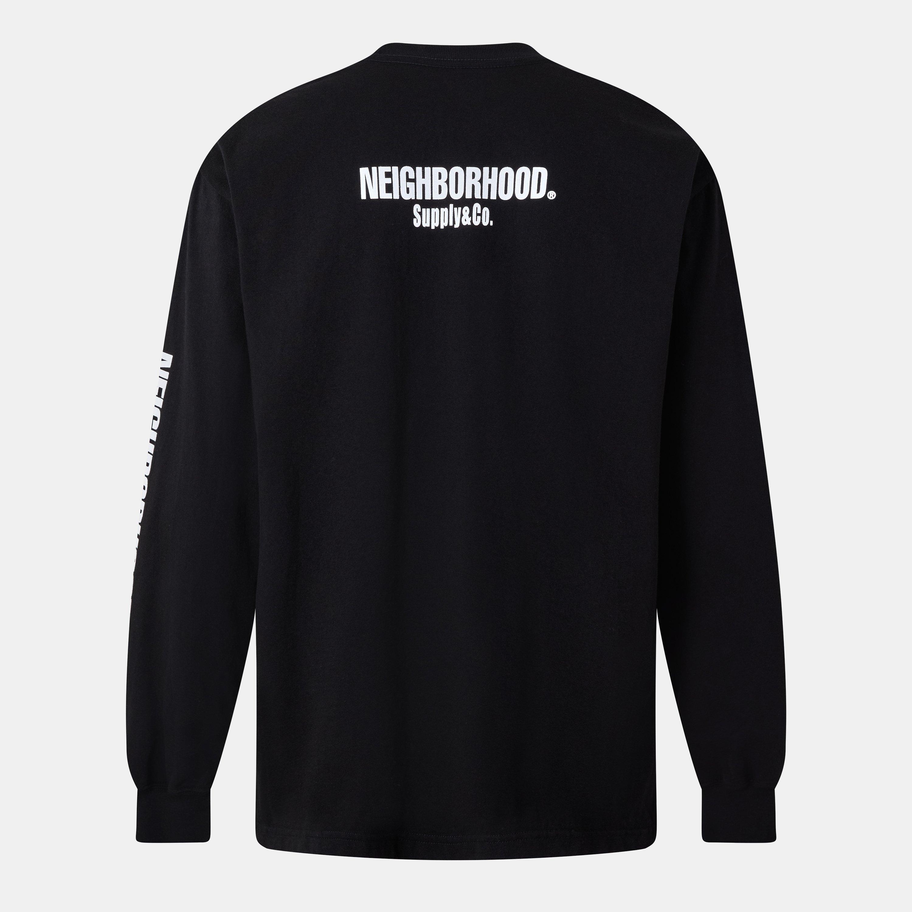 Black - Neighborhood - Men's NBRHD Long-Sleeve T-Shirt - 2